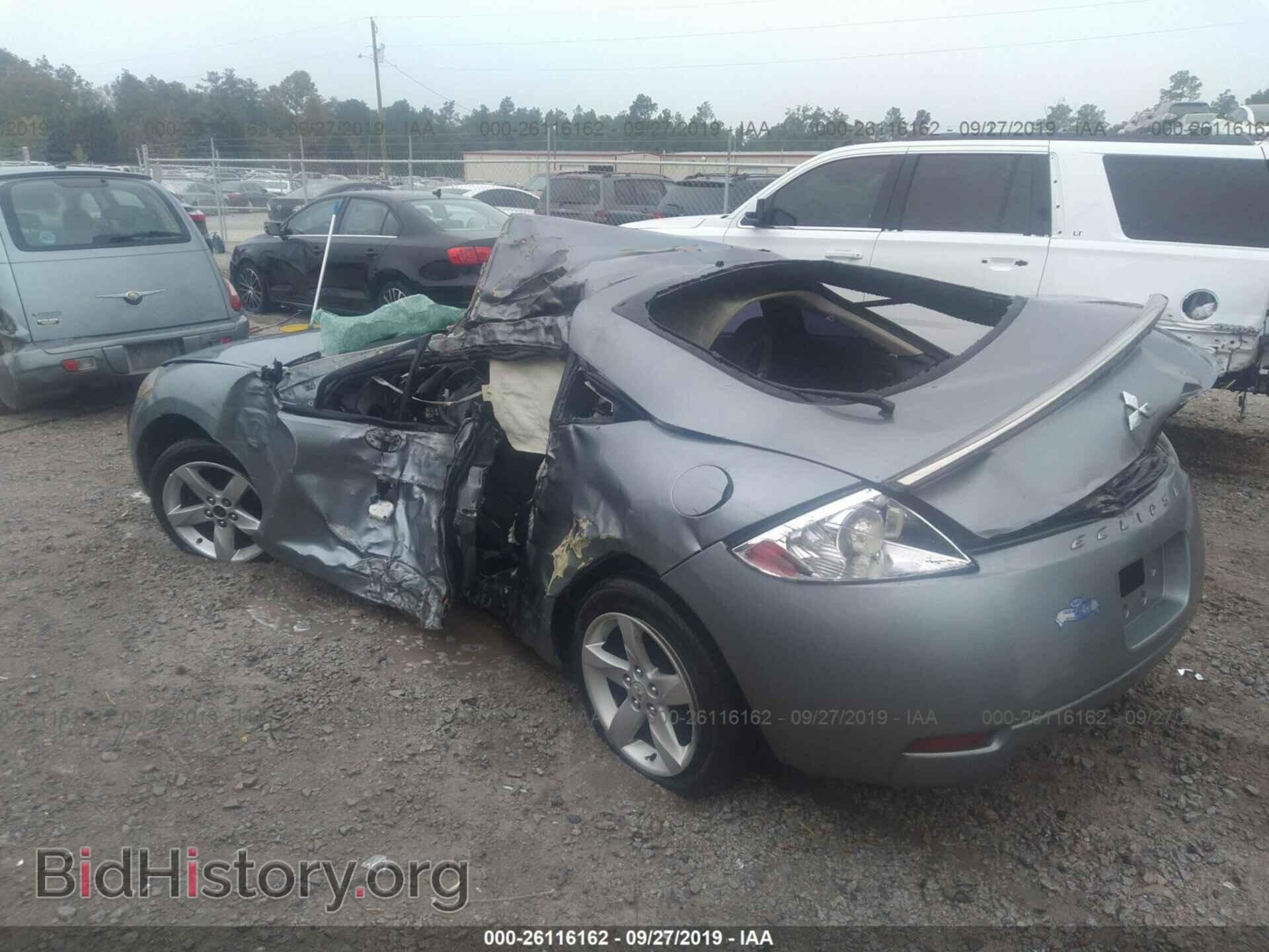 2007 MITSUBISHI ECLIPSE - VIN: 4A3AK24F07E016959 - Фото 3