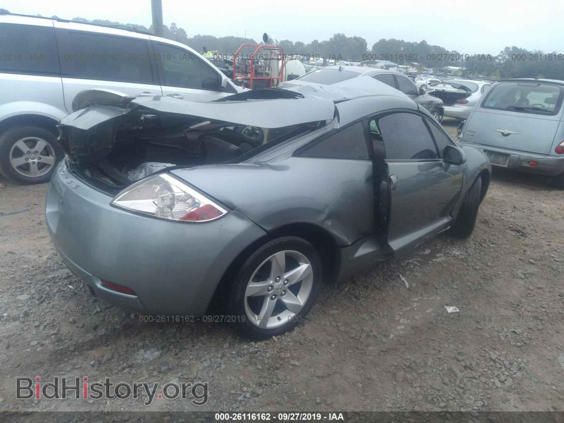2007 MITSUBISHI ECLIPSE - VIN: 4A3AK24F07E016959 - Фото 4