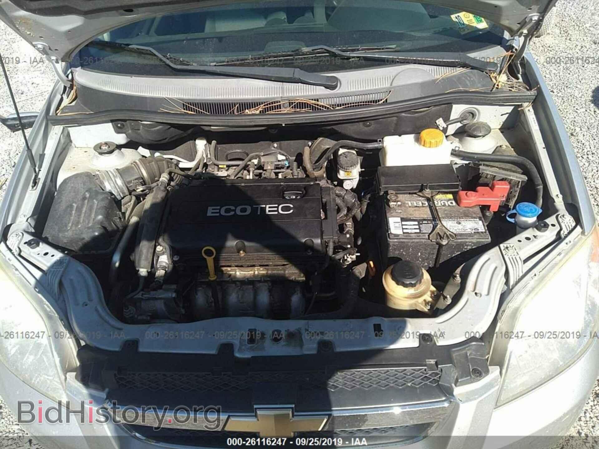 2011 CHEVROLET AVEO - VIN: KL1TD5DE9BB134041 - Фото 10