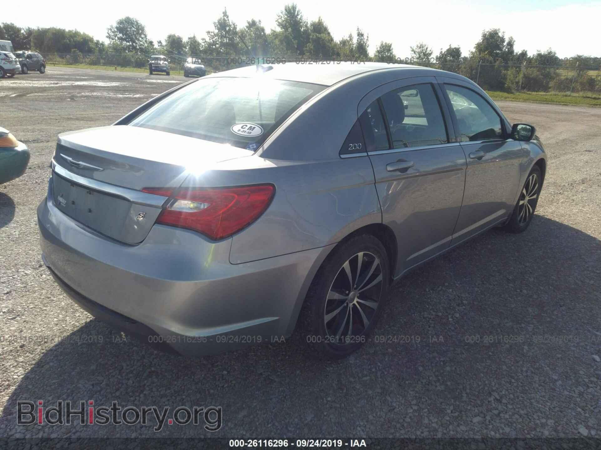 2014 CHRYSLER 200 - VIN: 1C3CCBBG8EN117012 - Фото 4
