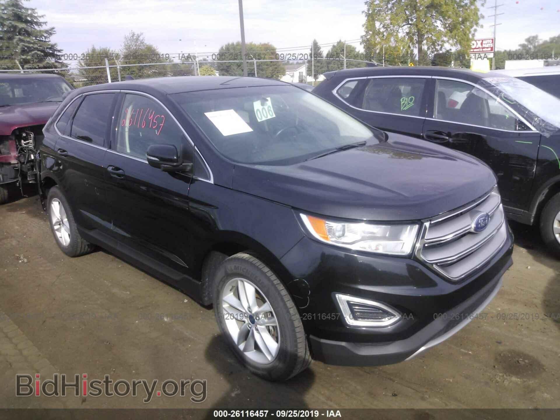 Фотография 2FMTK4J90FBB20315 - FORD EDGE 2015
