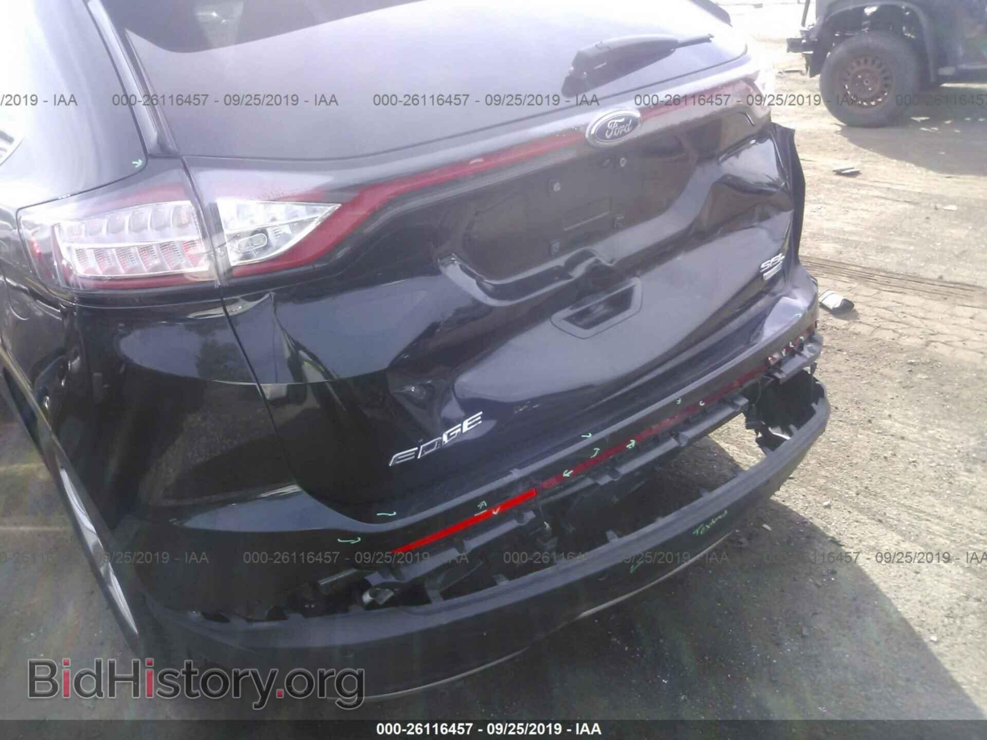 2015 FORD EDGE - VIN: 2FMTK4J90FBB20315 - Photo 6