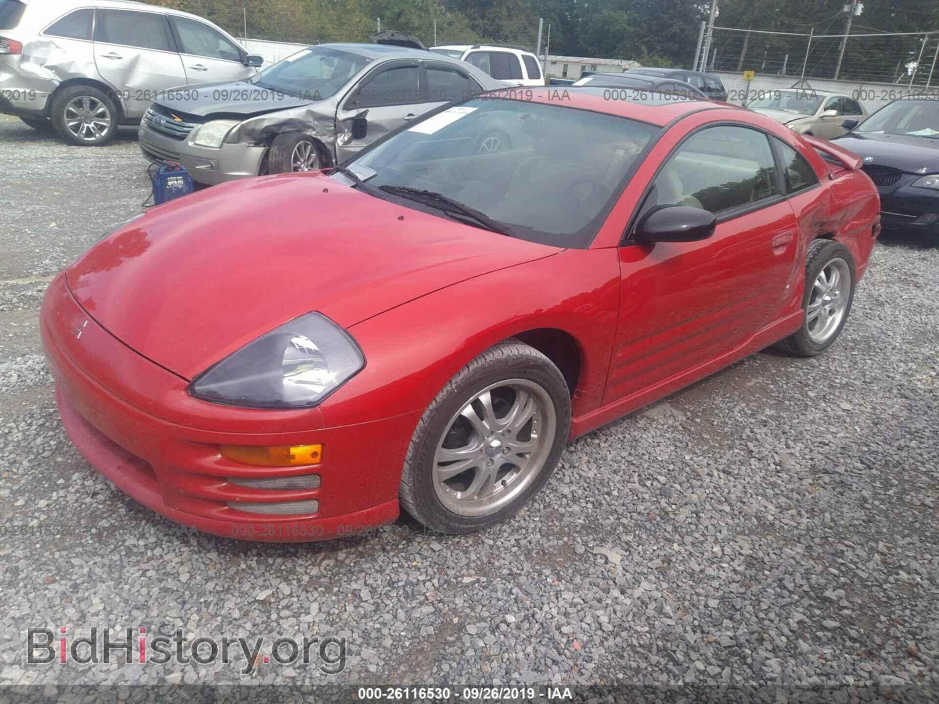 2000 MITSUBISHI ECLIPSE - VIN: 4A3AC84LXYE092079 - Фото 2
