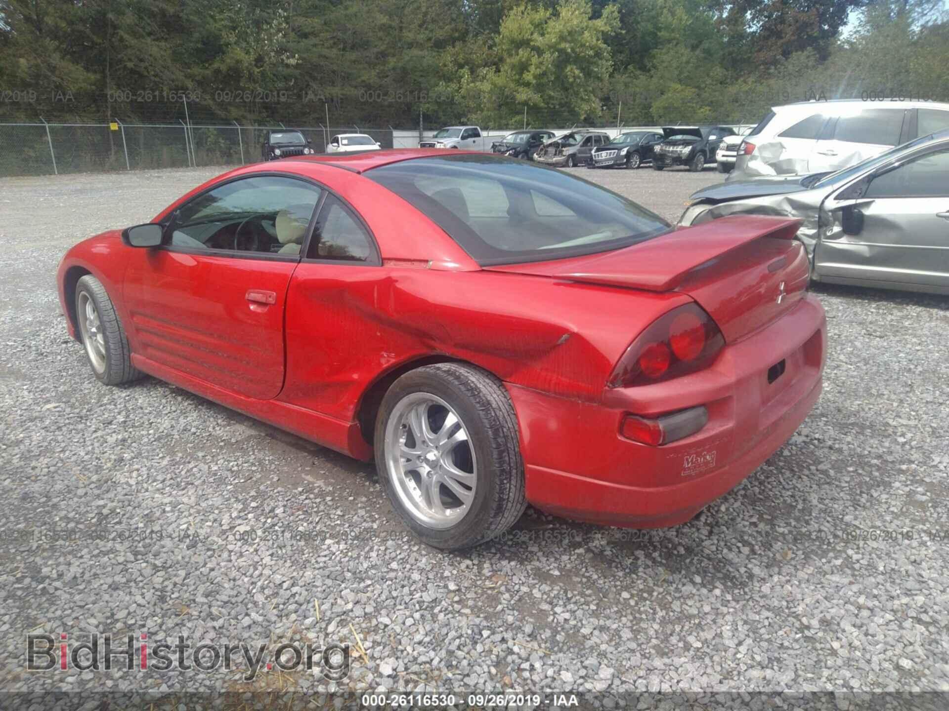 2000 MITSUBISHI ECLIPSE - VIN: 4A3AC84LXYE092079 - Фото 3