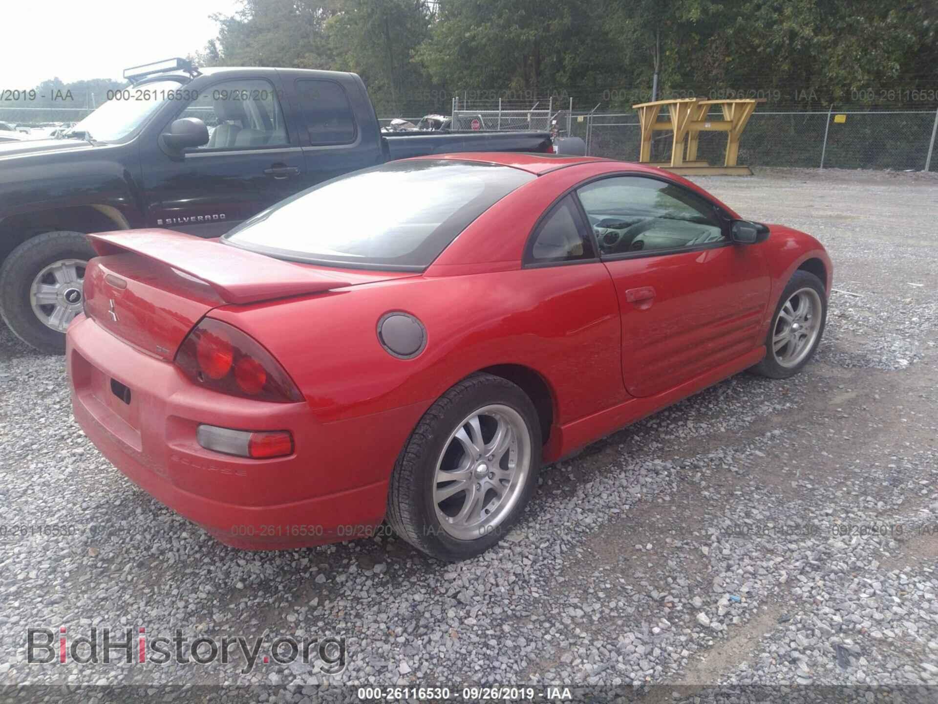 2000 MITSUBISHI ECLIPSE - VIN: 4A3AC84LXYE092079 - Фото 4