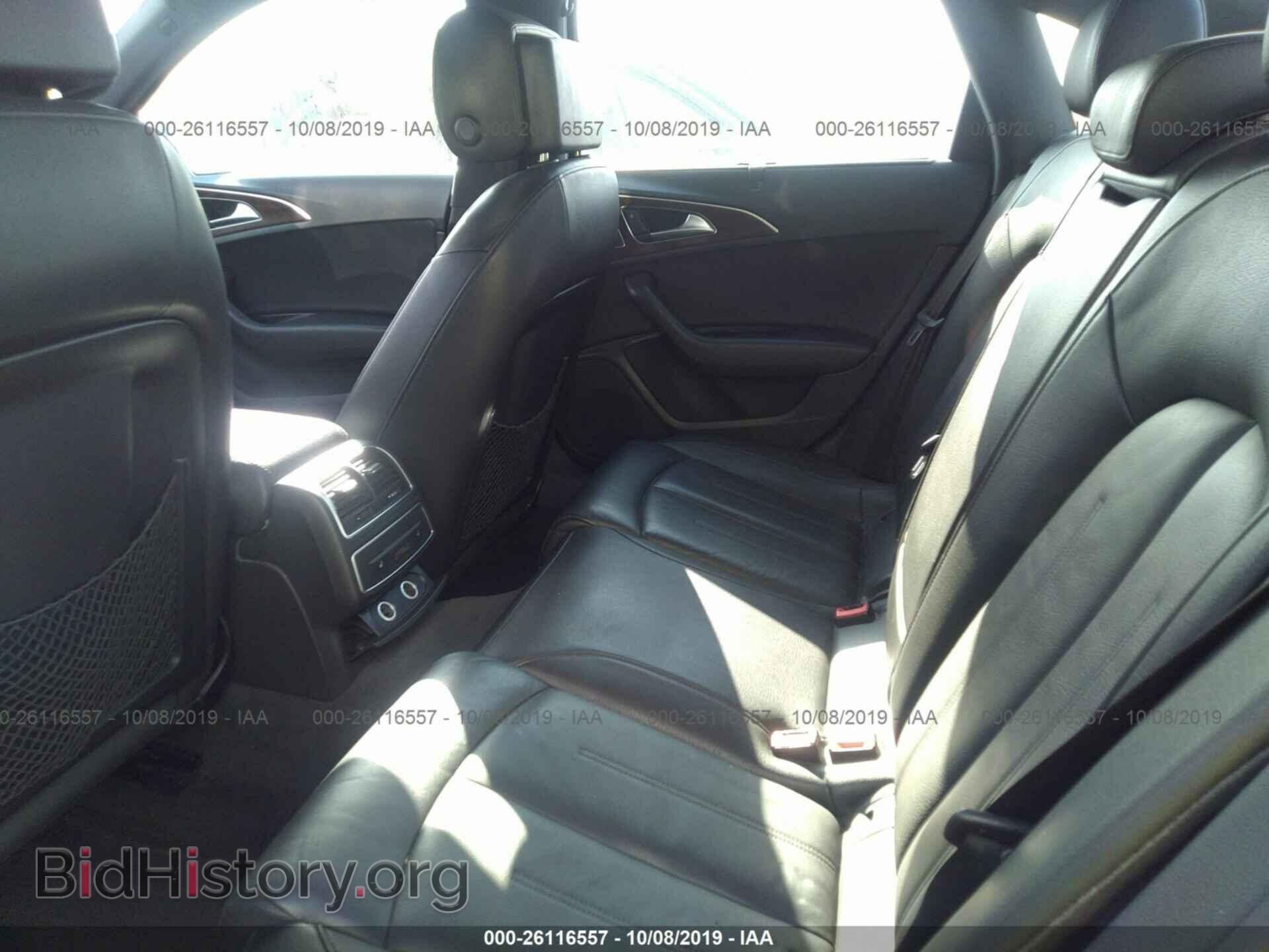 2013 AUDI A6 - VIN: WAUDFAFC5DN119000 - Фото 8
