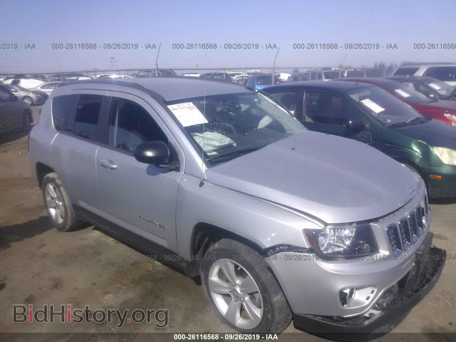 Фотография 1C4NJDBB8CD665492 - JEEP COMPASS 2012