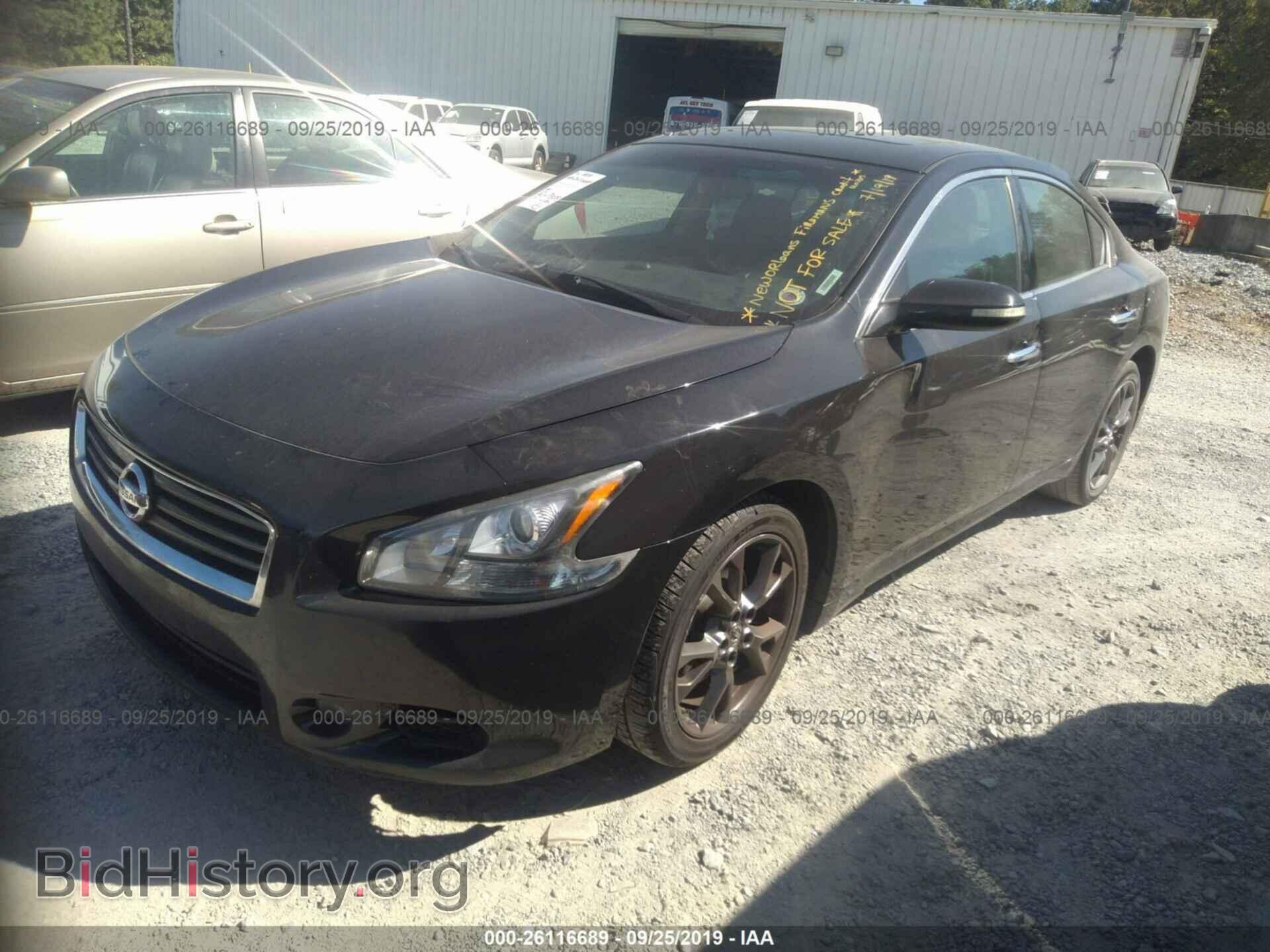 2014 NISSAN MAXIMA - VIN: 1N4AA5AP3EC911204 - Photo 2