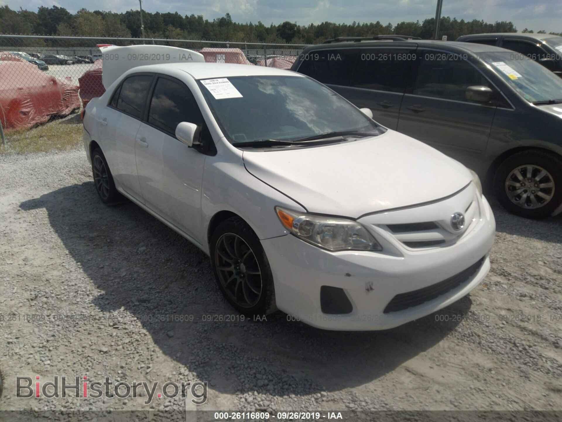 Photo 2T1BU4EE9CC825764 - TOYOTA COROLLA 2012