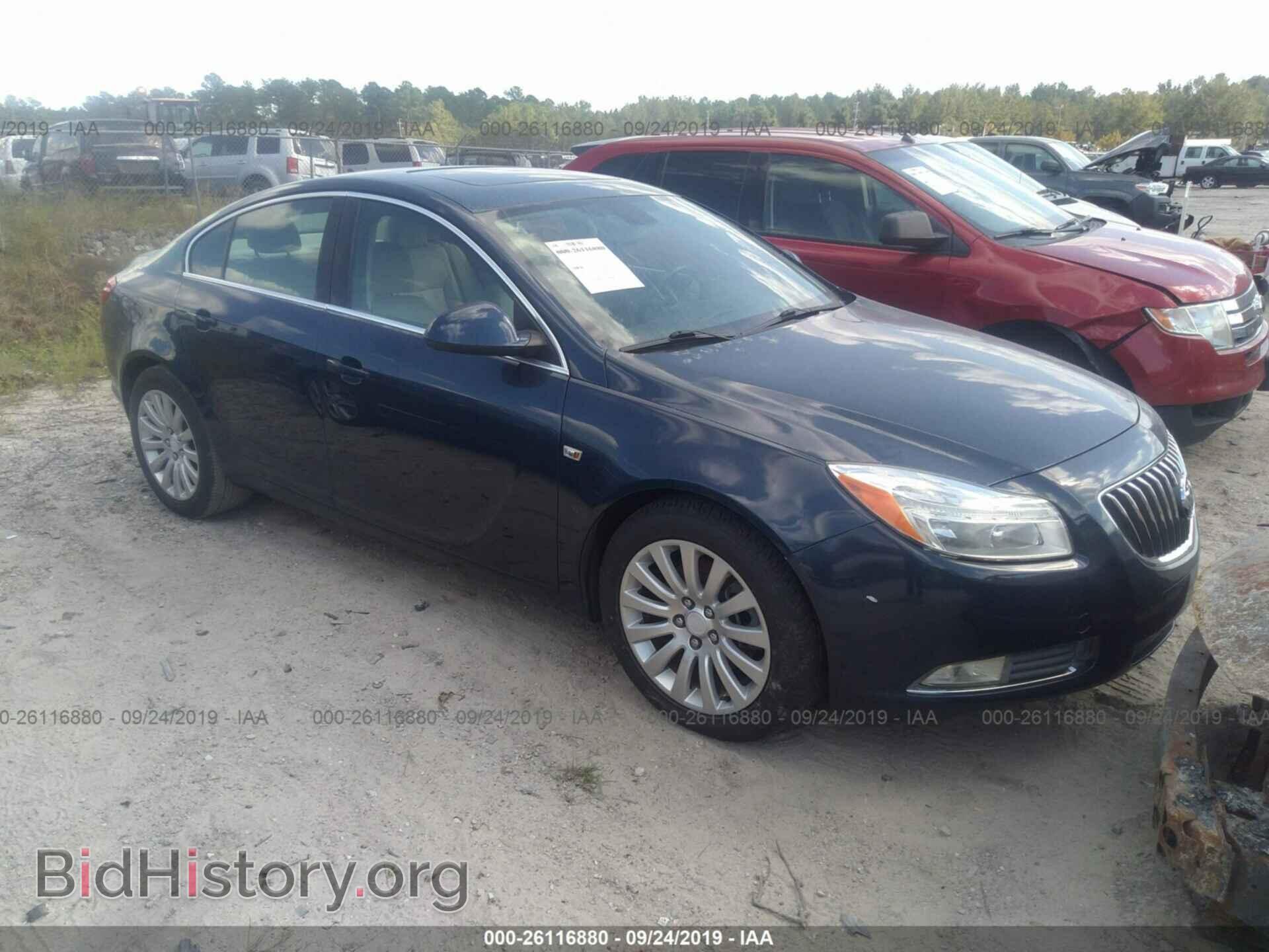Фотография W04GW5EV5B1100150 - BUICK REGAL 2011