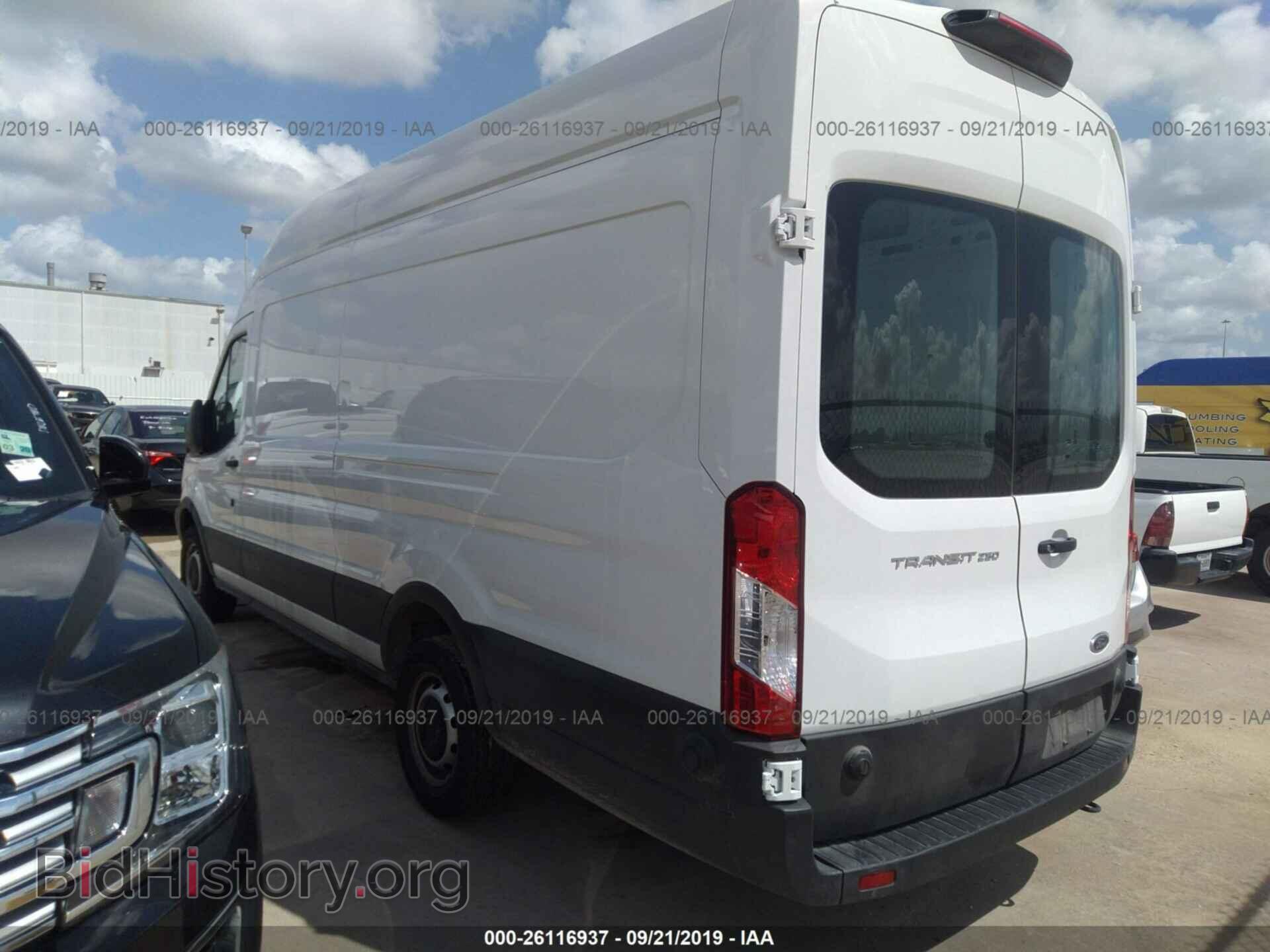 2019 FORD TRANSIT - VIN: 1FTYR3XMXKKB11357 - Фото 3