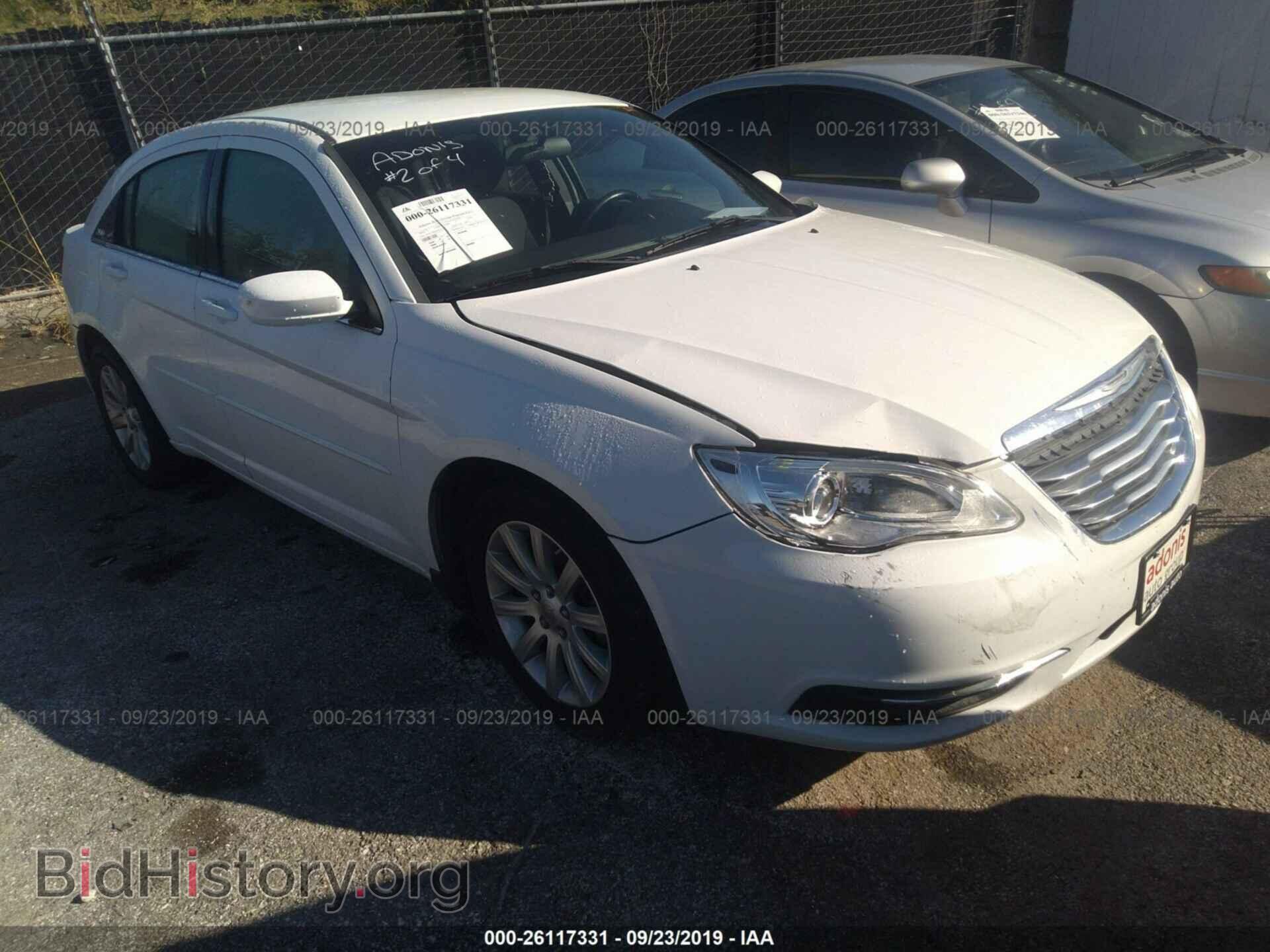 Фотография 1C3CCBBB4CN201054 - CHRYSLER 200 2012