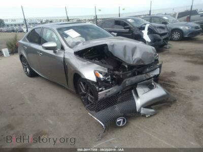 2015 Lexus IS 250, gray — VIN JTHBF1D28F5077475, IAAI