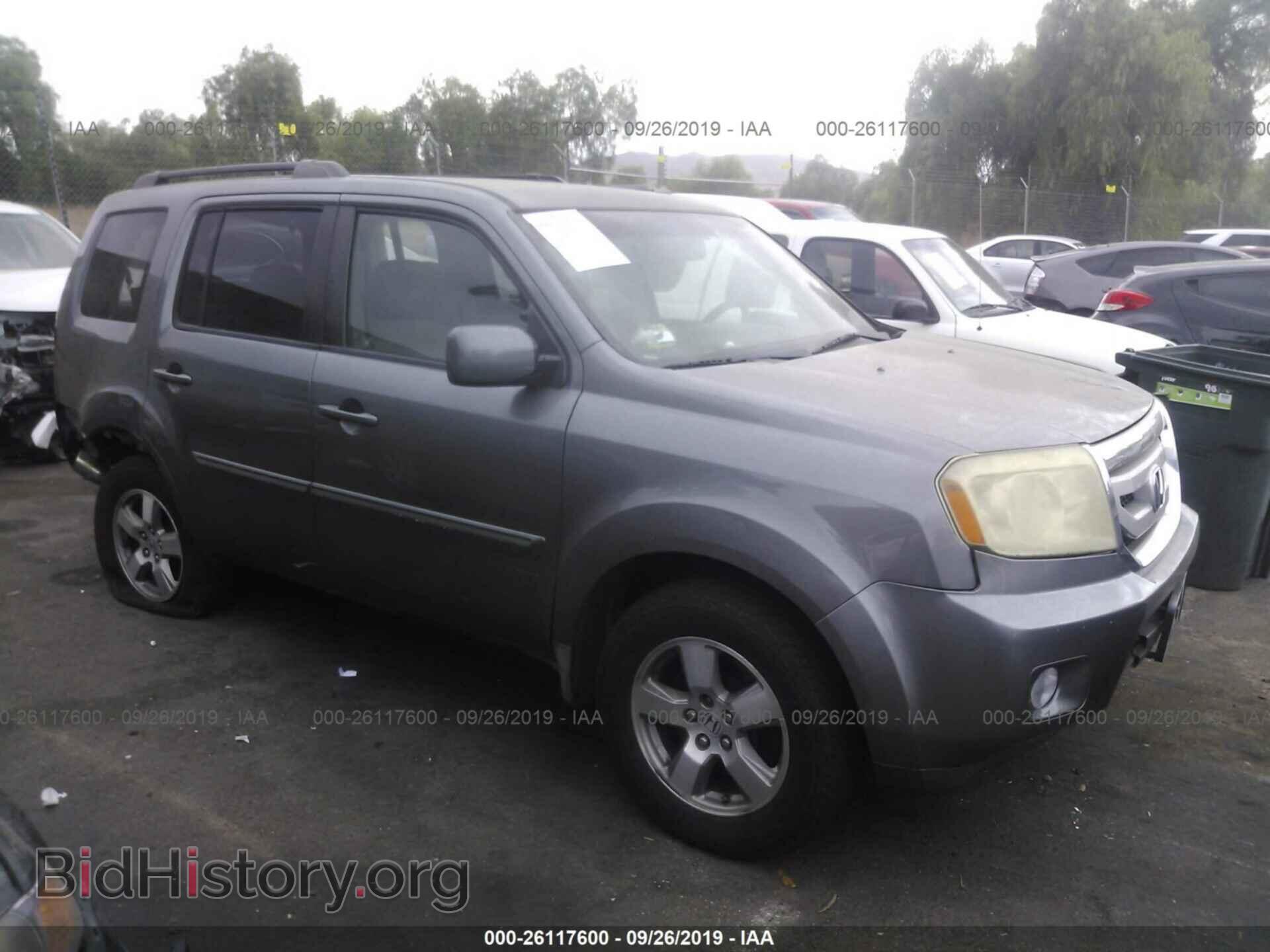Фотография 5FNYF48539B044405 - Honda Pilot 2009