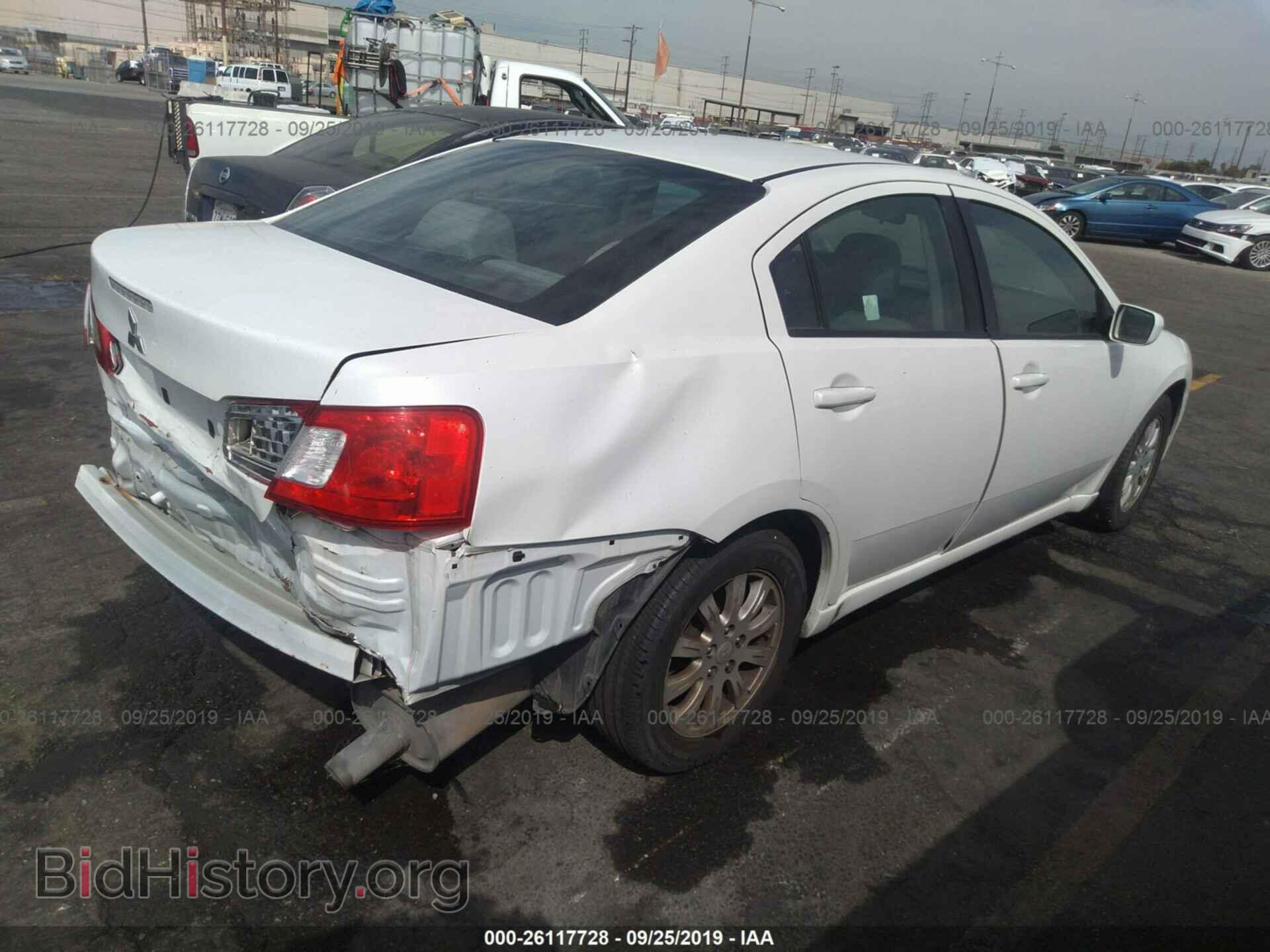 2011 MITSUBISHI GALANT - VIN: 4A32B2FF0BE005244 - Фото 4