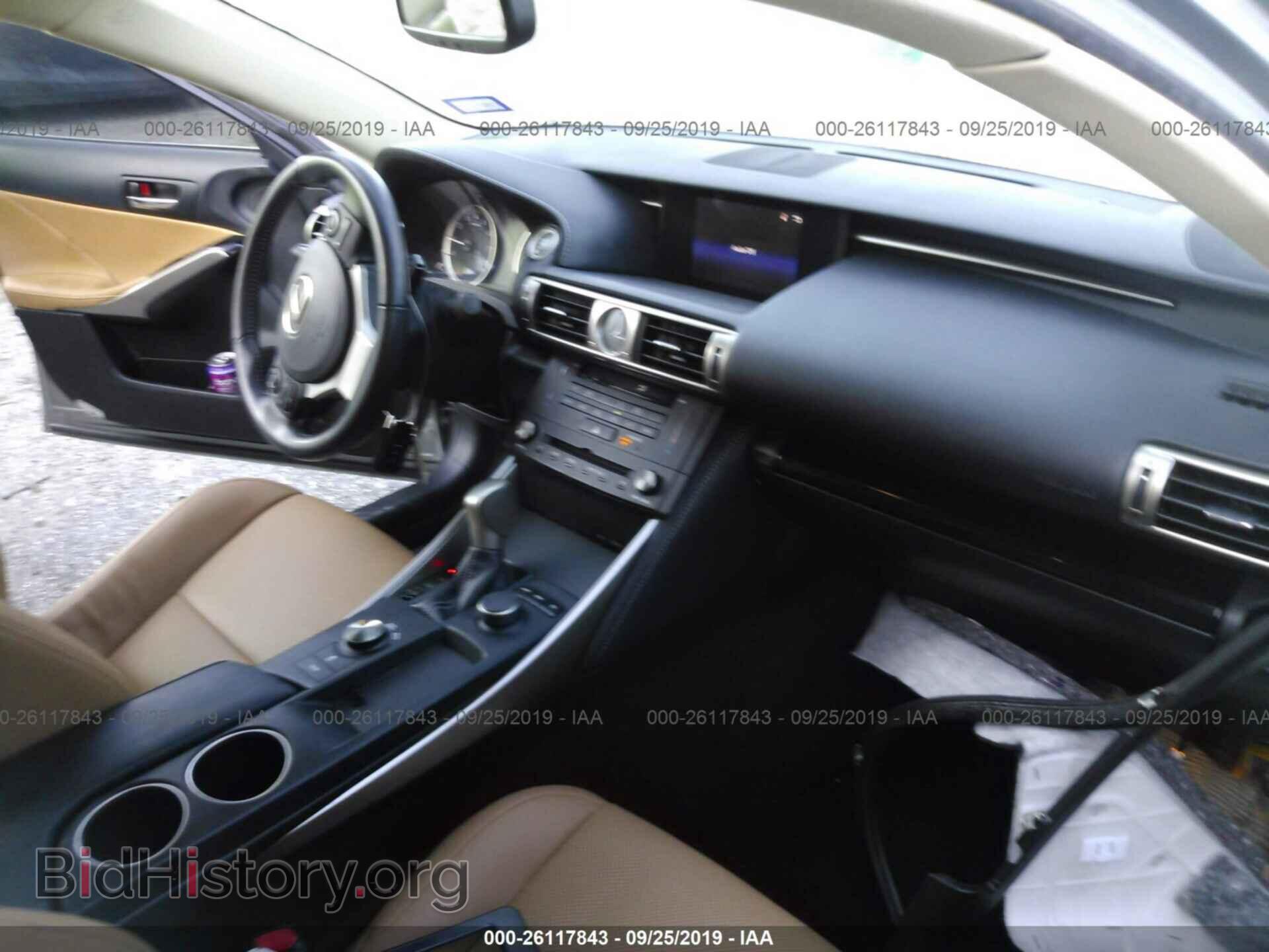 2016 LEXUS IS - VIN: JTHBA1D27G5024363 - Фото 5