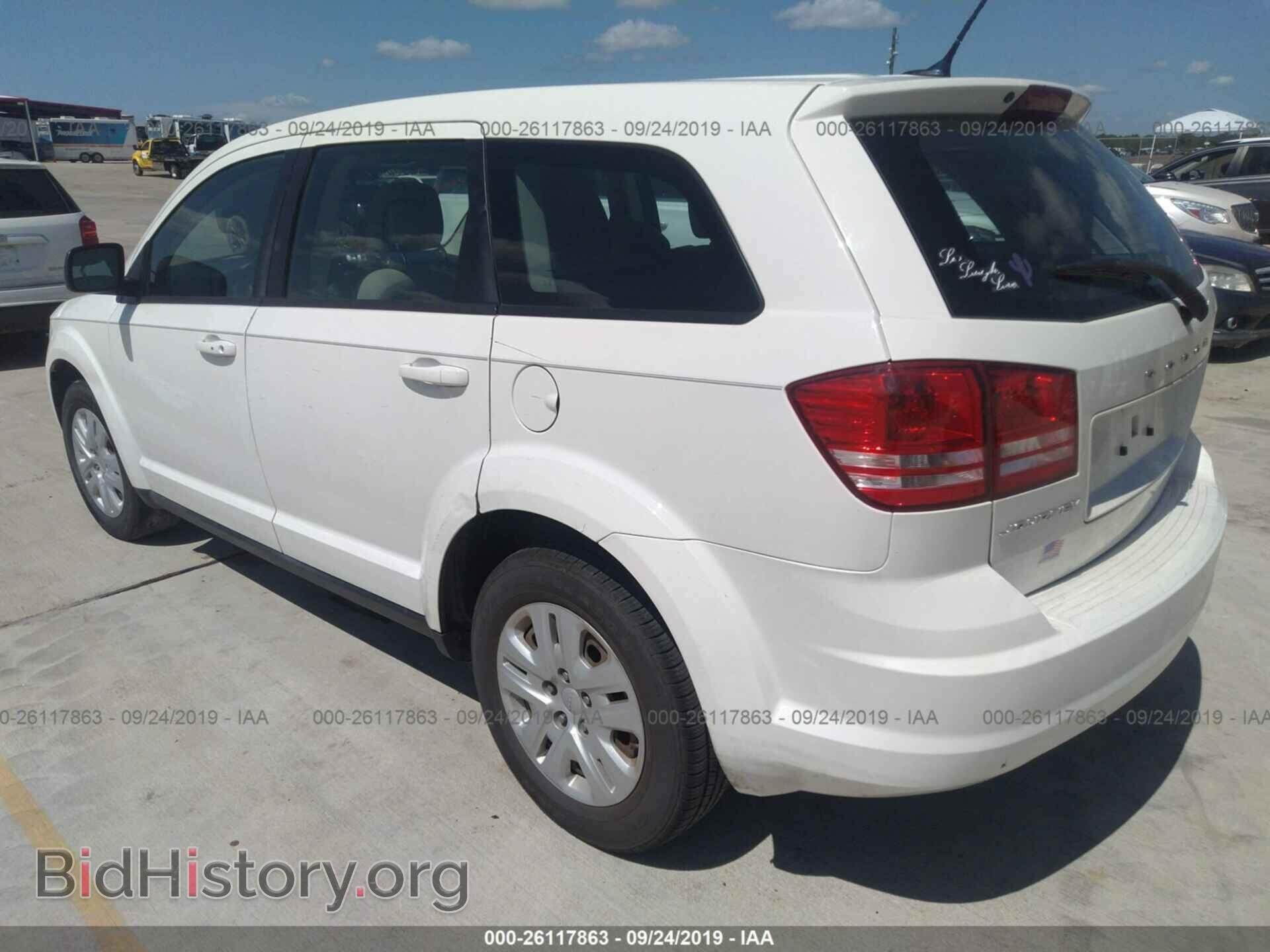 2014 DODGE JOURNEY - VIN: 3C4PDCAB3ET103363 - Фото 3