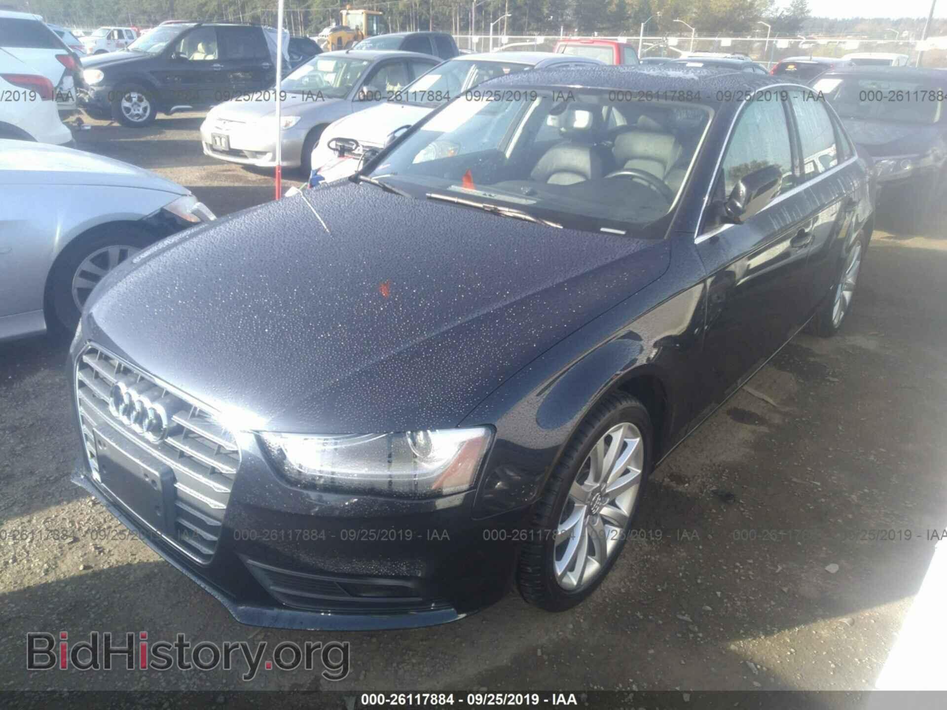 2013 AUDI A4 - VIN: WAUFFAFL5DN050611 - Photo 2