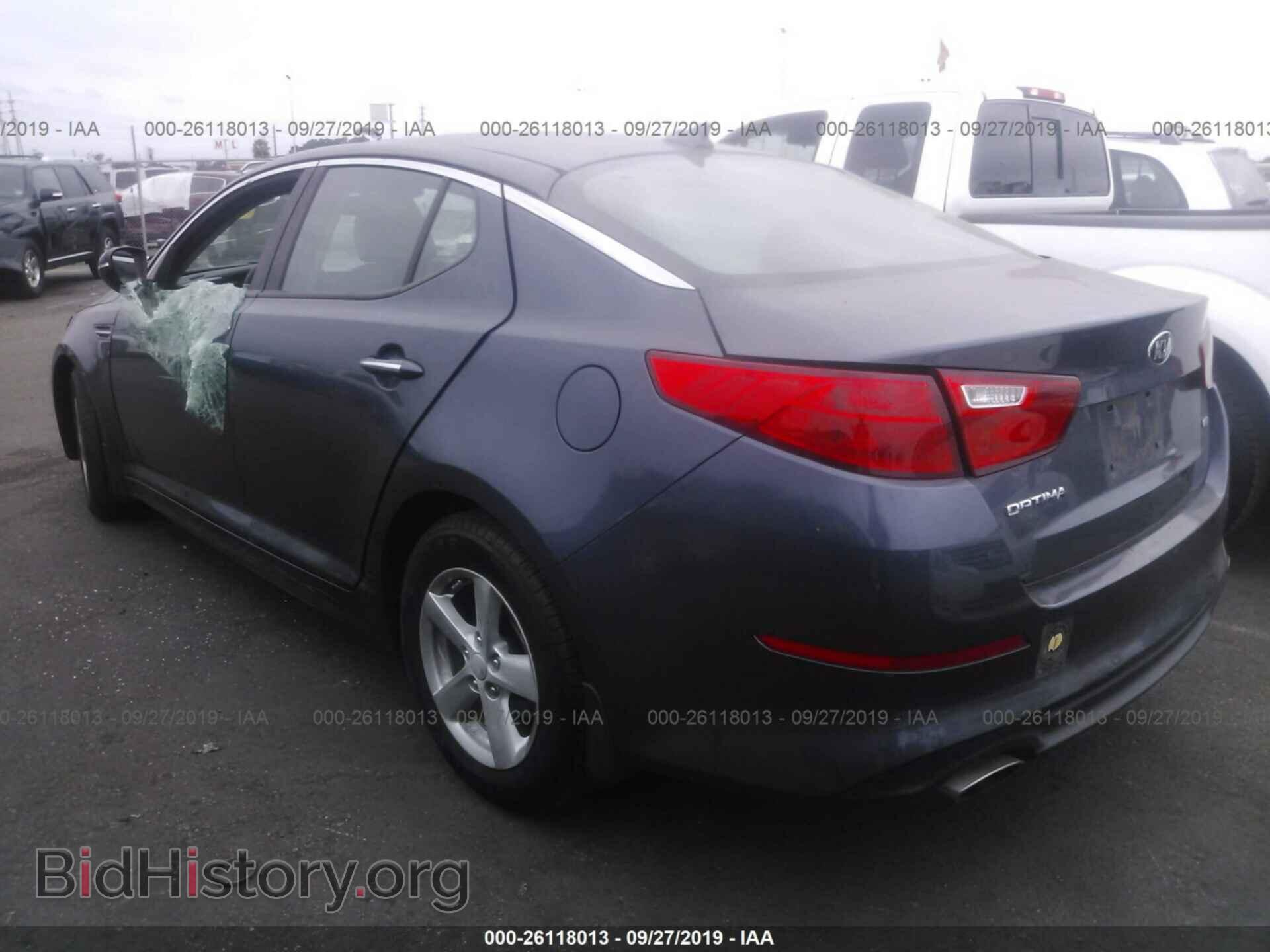 2015 KIA OPTIMA - VIN: KNAGM4A71F5554906 - Photo 3