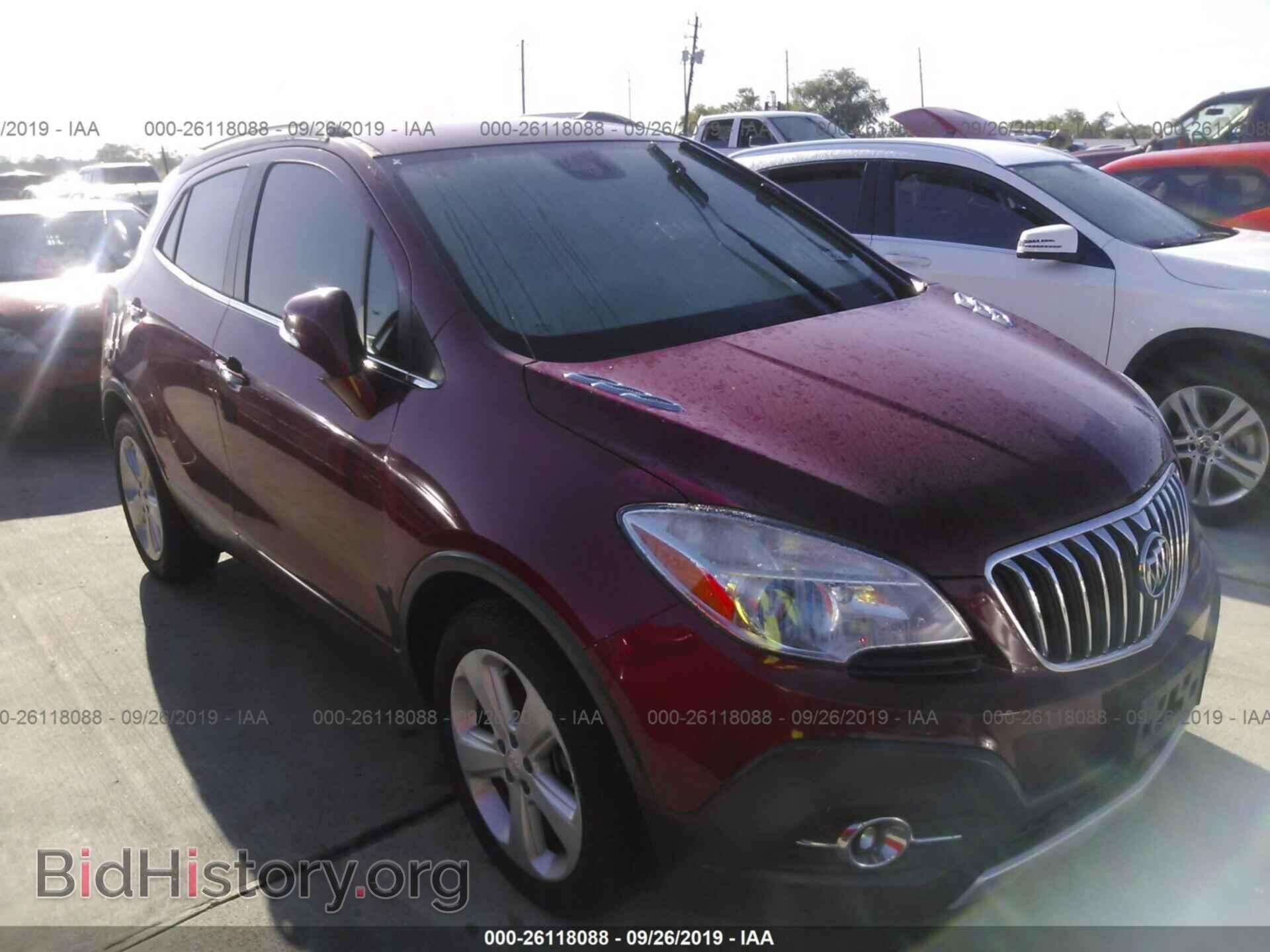 Фотография KL4CJBSB3FB145240 - BUICK ENCORE 2015
