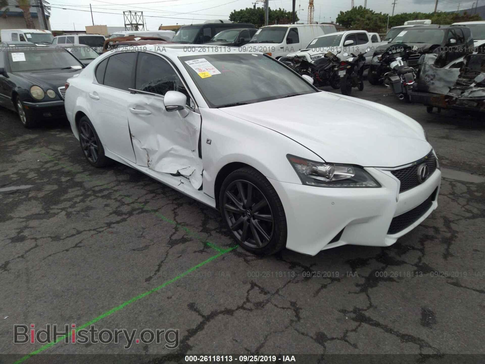 Photo JTHCE1BLXFA005087 - LEXUS GS 2015