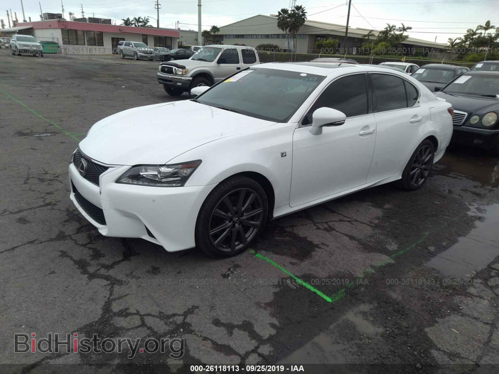 2015 LEXUS GS - VIN: JTHCE1BLXFA005087 - Фото 2