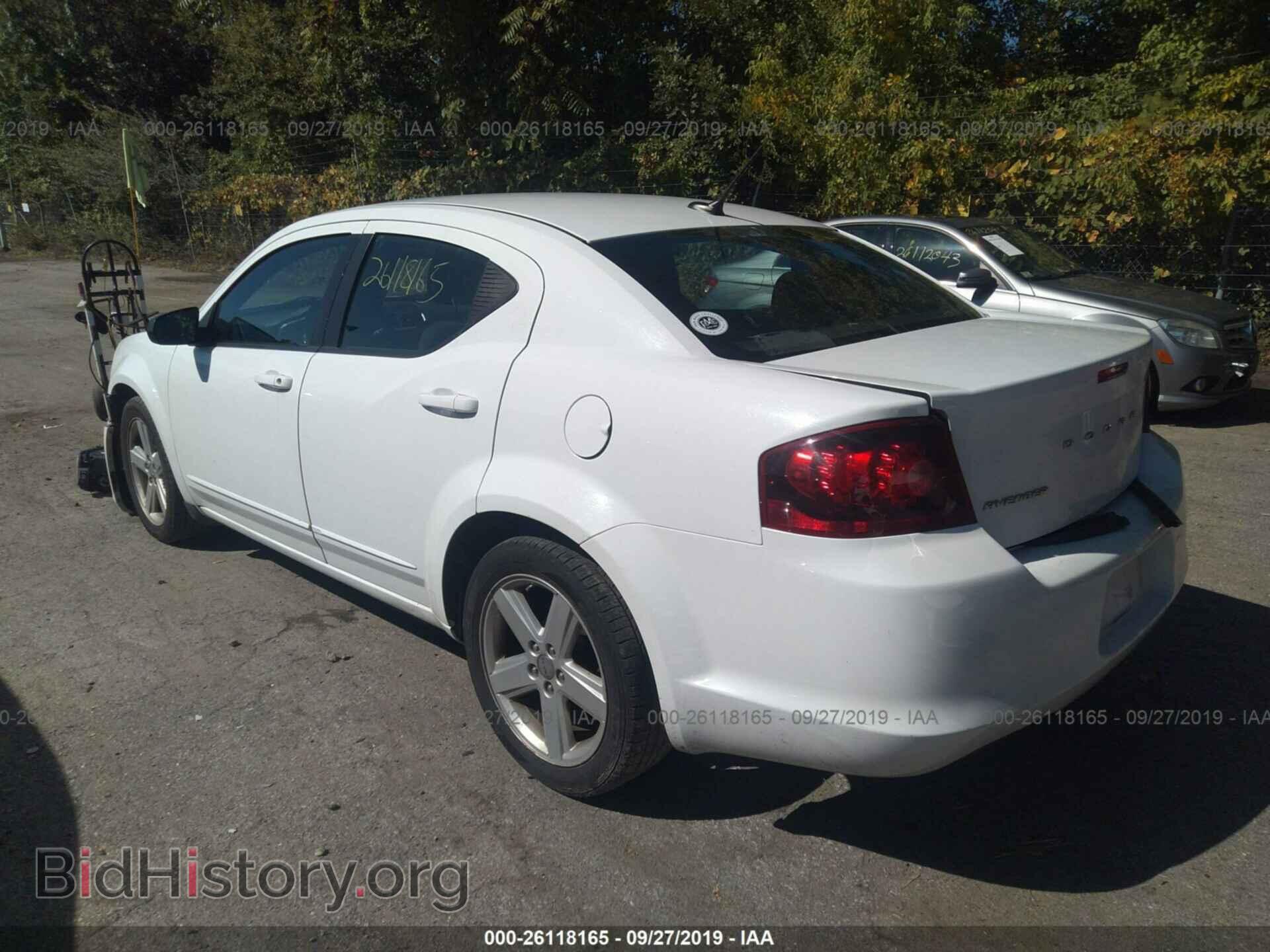 2013 DODGE AVENGER - VIN: 1C3CDZAB4DN722719 - Фото 3