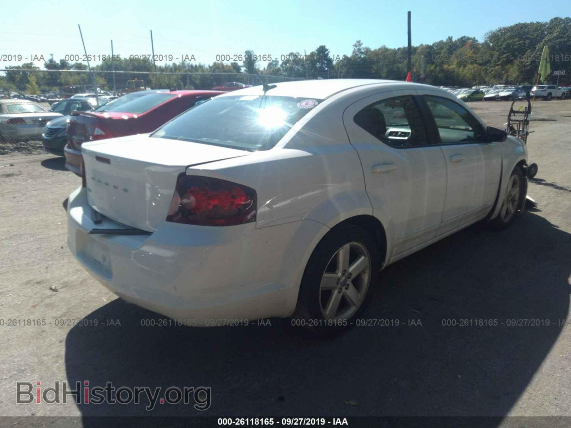 2013 DODGE AVENGER - VIN: 1C3CDZAB4DN722719 - Фото 4