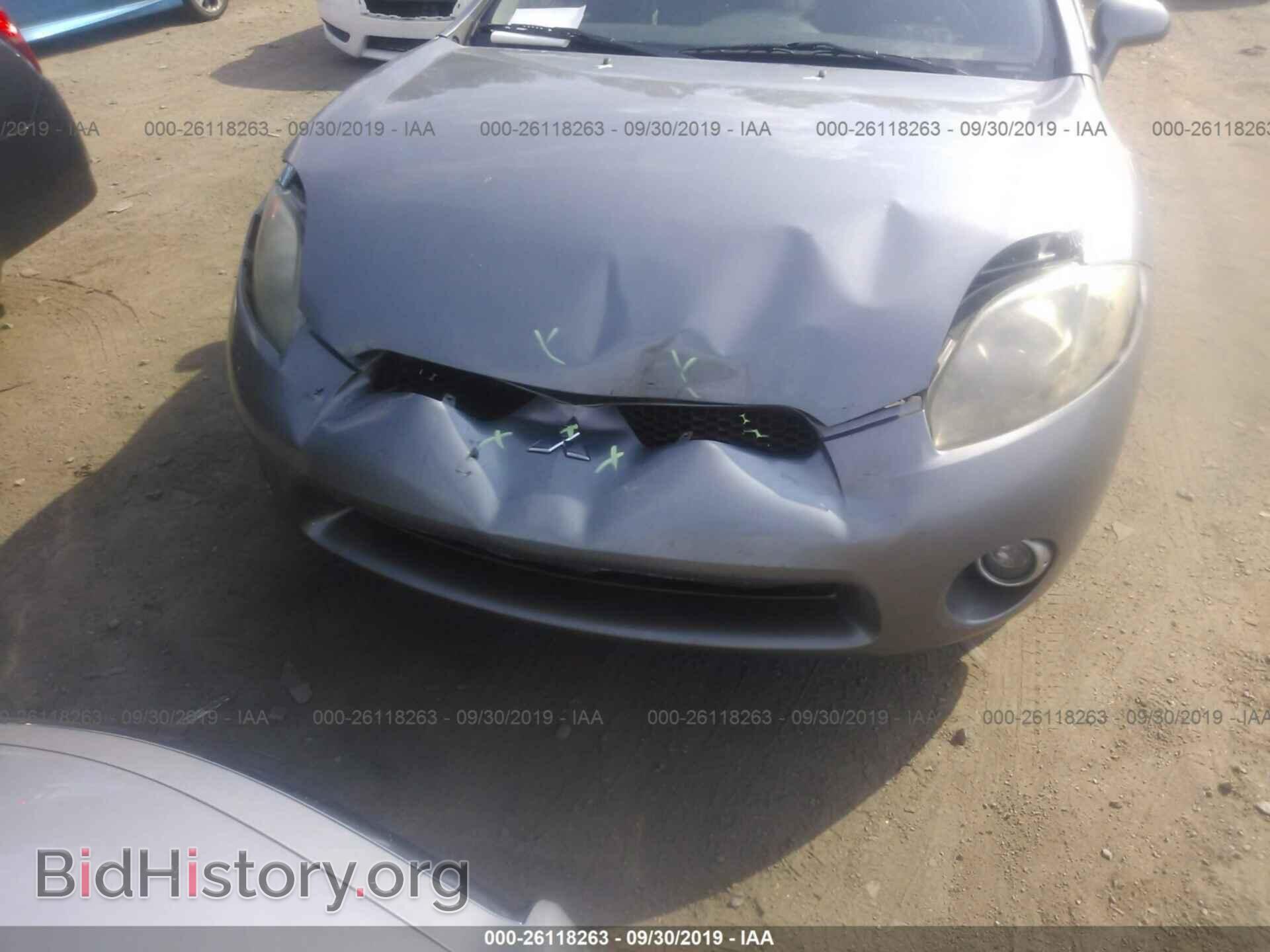 2007 MITSUBISHI ECLIPSE - VIN: 4A3AK34T57E009713 - Фото 6