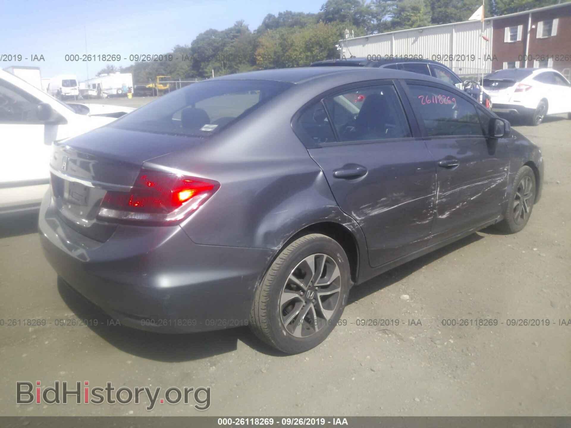 2013 HONDA CIVIC - VIN: 19XFB2F88DE288053 - Фото 4