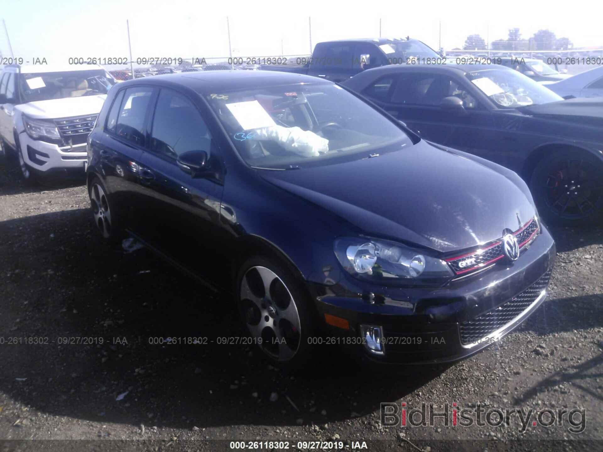 Photo WVWHV7AJ5CW008410 - VOLKSWAGEN GTI 2012