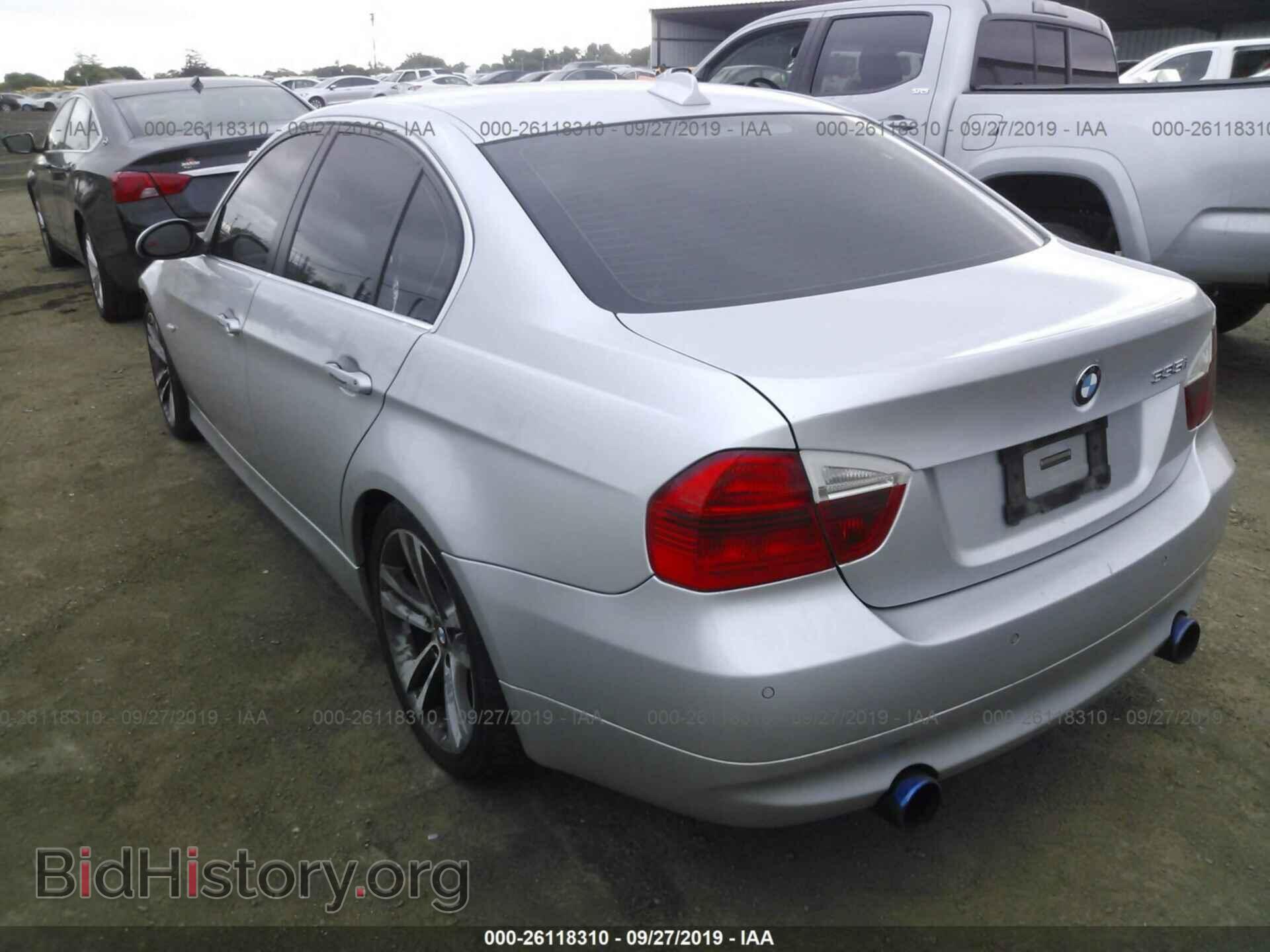 2008 BMW 335 - VIN: WBAVB73508KY65368 - Фото 3