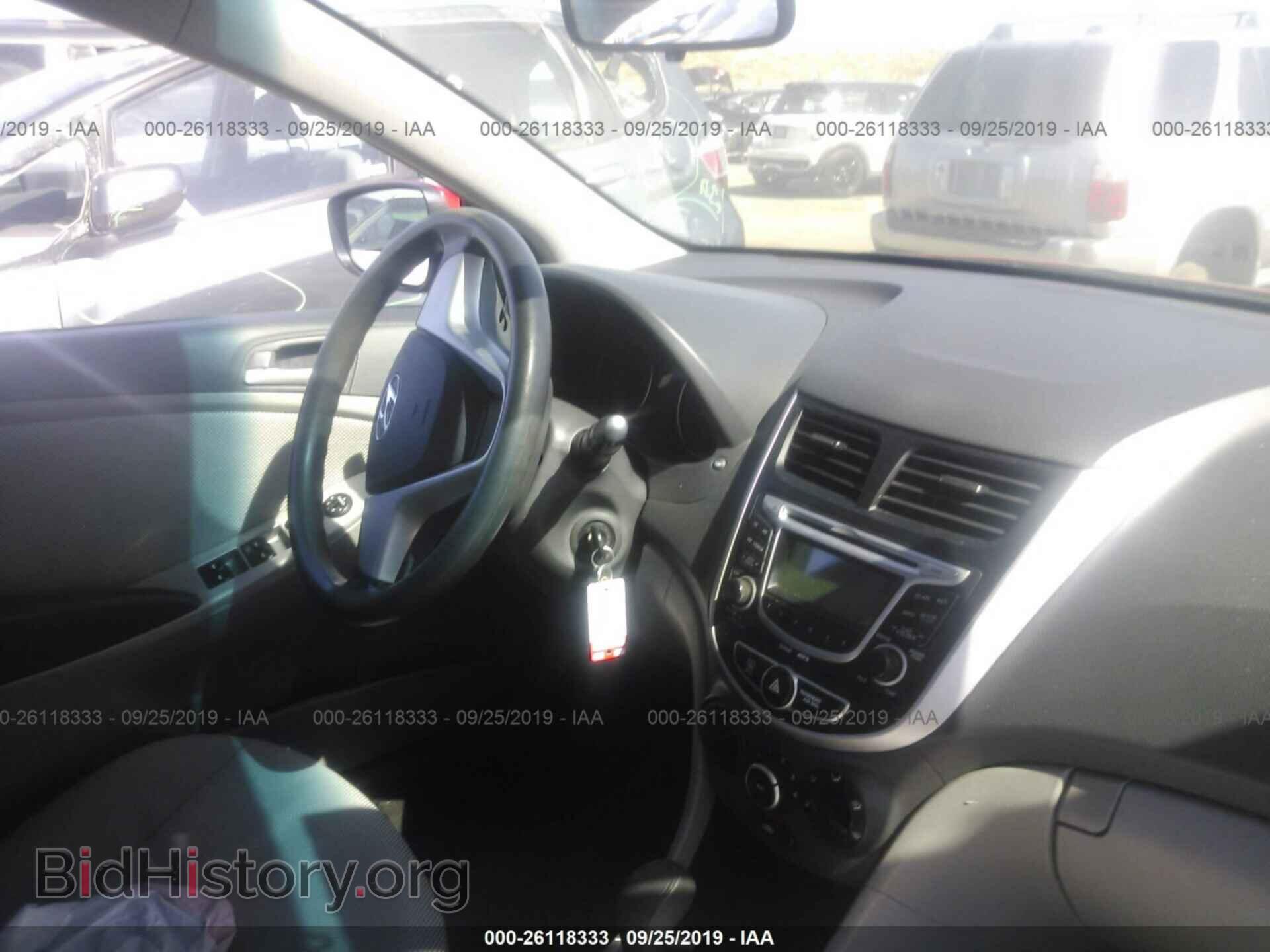 2013 HYUNDAI ACCENT - VIN: KMHCT4AE5DU363748 - Фото 5
