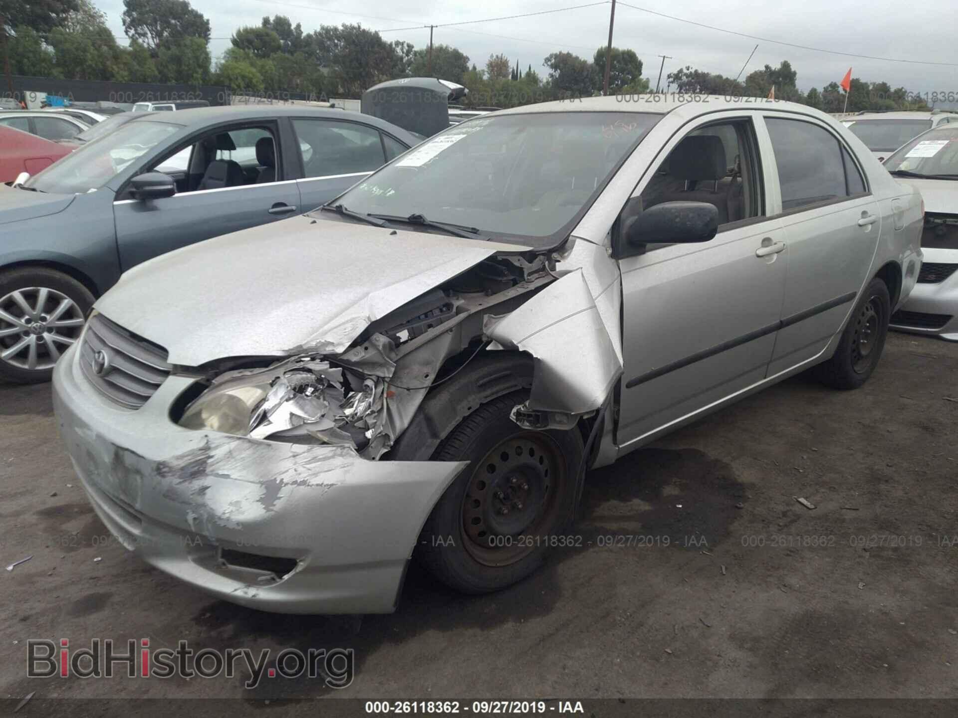 2003 TOYOTA COROLLA - VIN: JTDBR32E030015627 - Фото 2