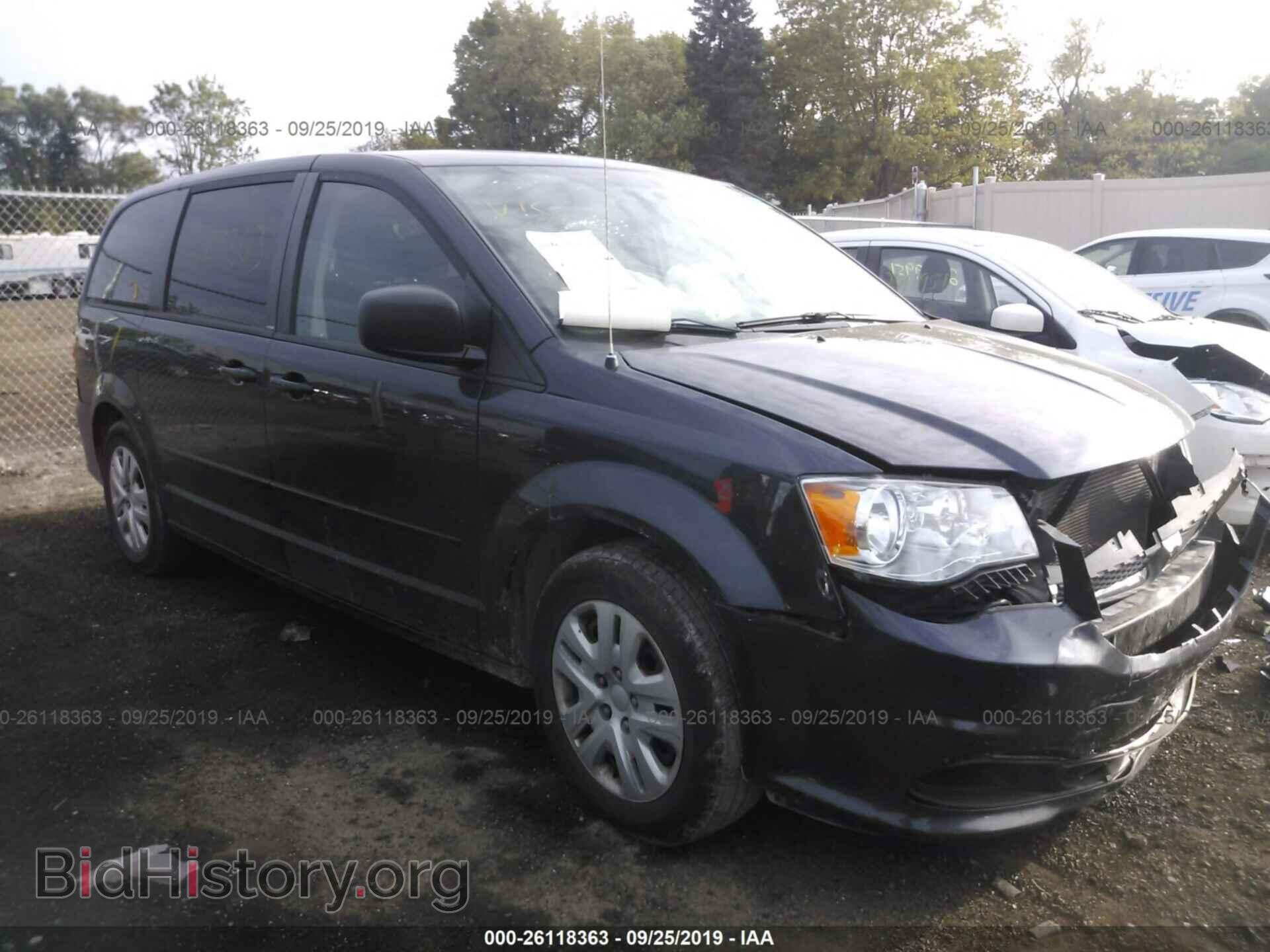 Photo 2C4RDGBG3ER106986 - DODGE GRAND CARAVAN 2014