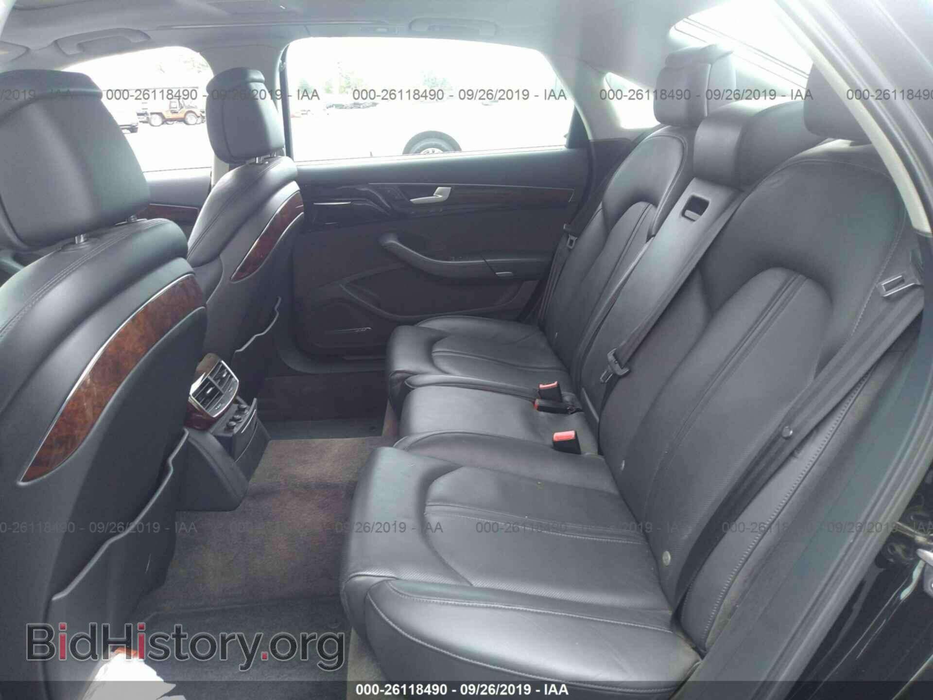 2011 AUDI A8 - VIN: WAURVAFD8BN016717 - Фото 8
