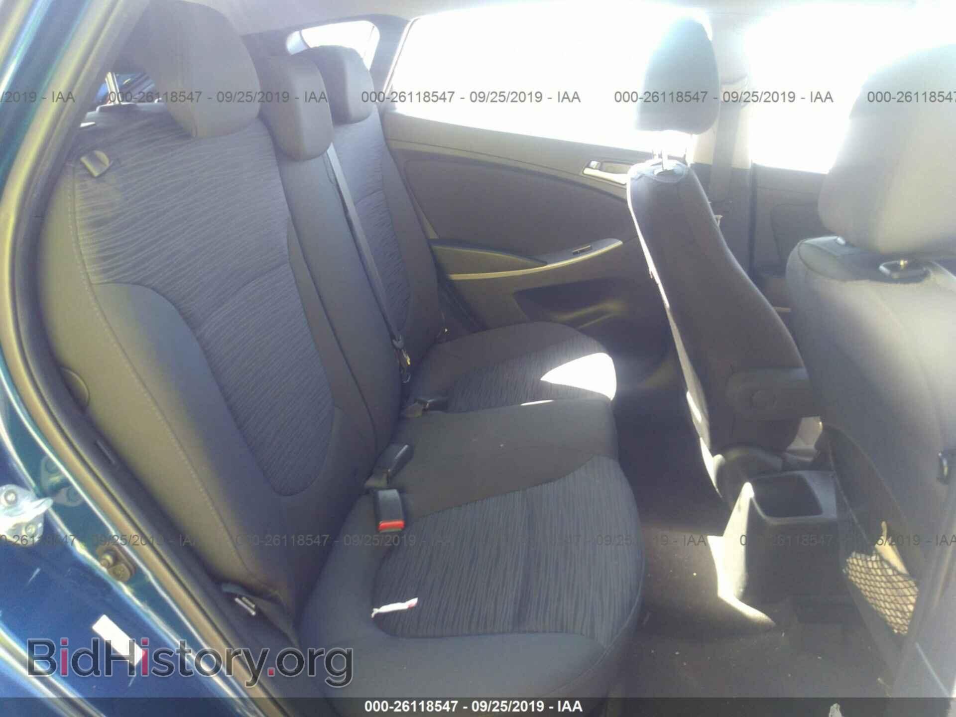 2015 HYUNDAI ACCENT - VIN: KMHCT5AEXFU198420 - Фото 8