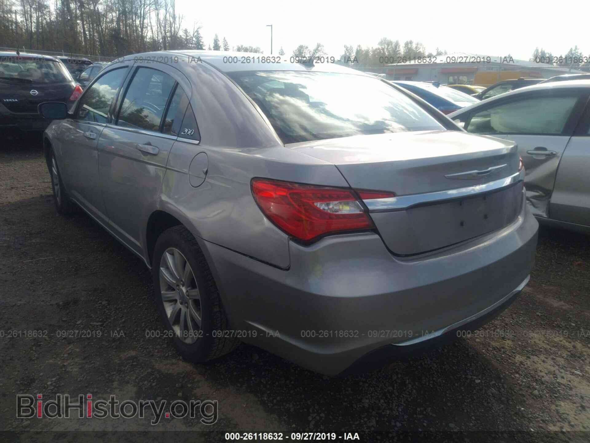 2013 CHRYSLER 200 - VIN: 1C3CCBBB1DN762510 - Фото 3