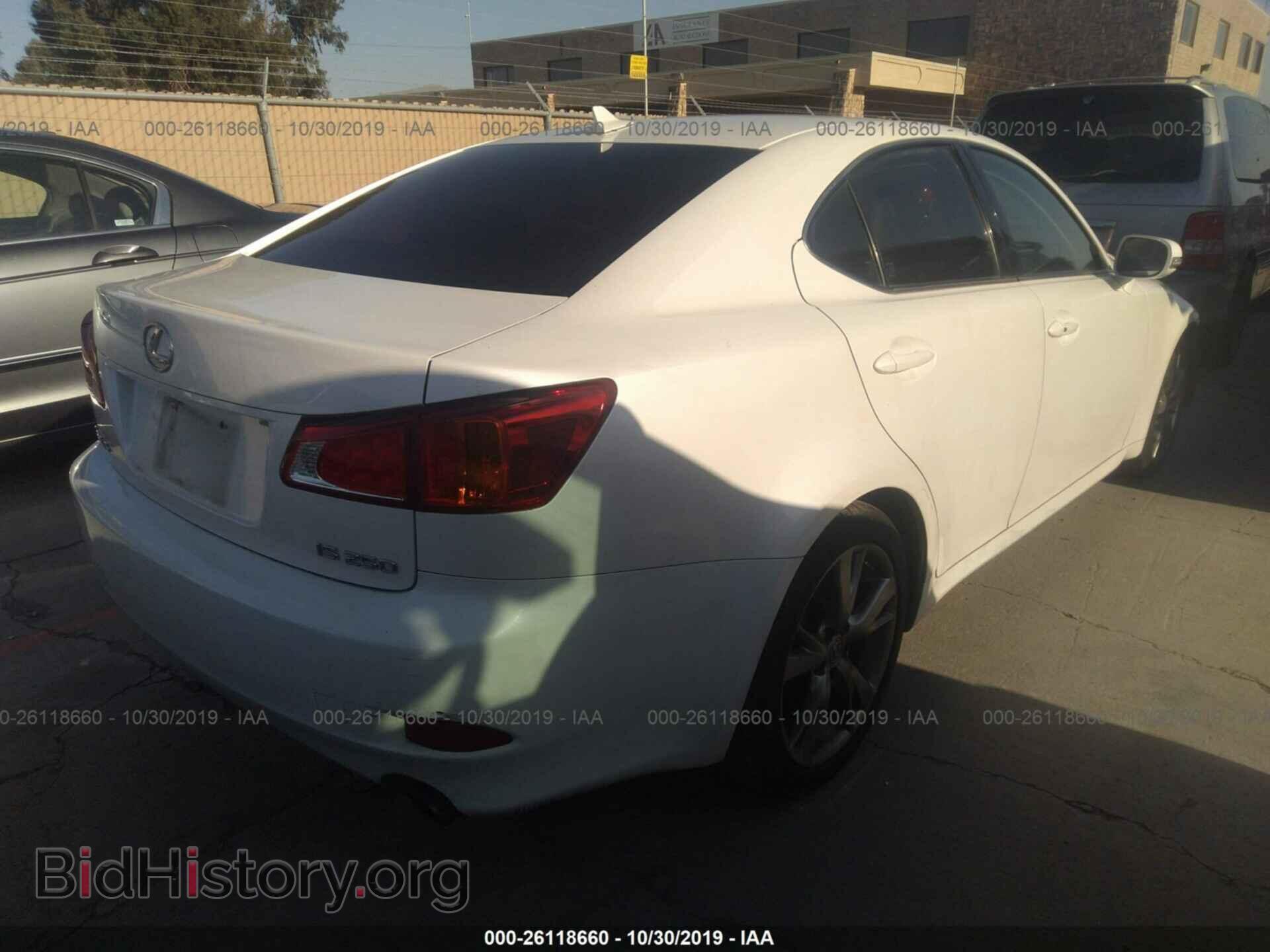 2009 LEXUS IS - VIN: JTHBK262395097670 - Фото 4