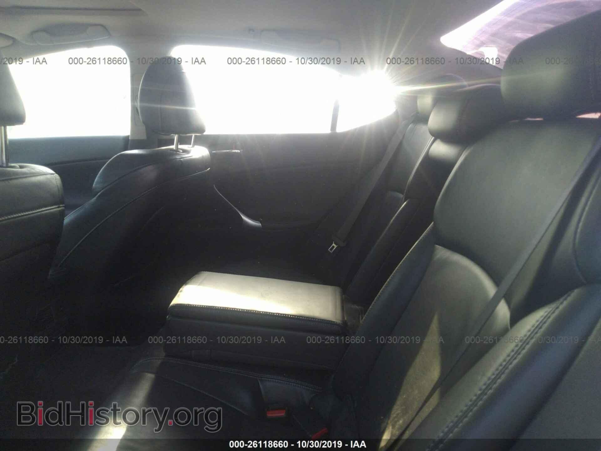 2009 LEXUS IS - VIN: JTHBK262395097670 - Фото 8