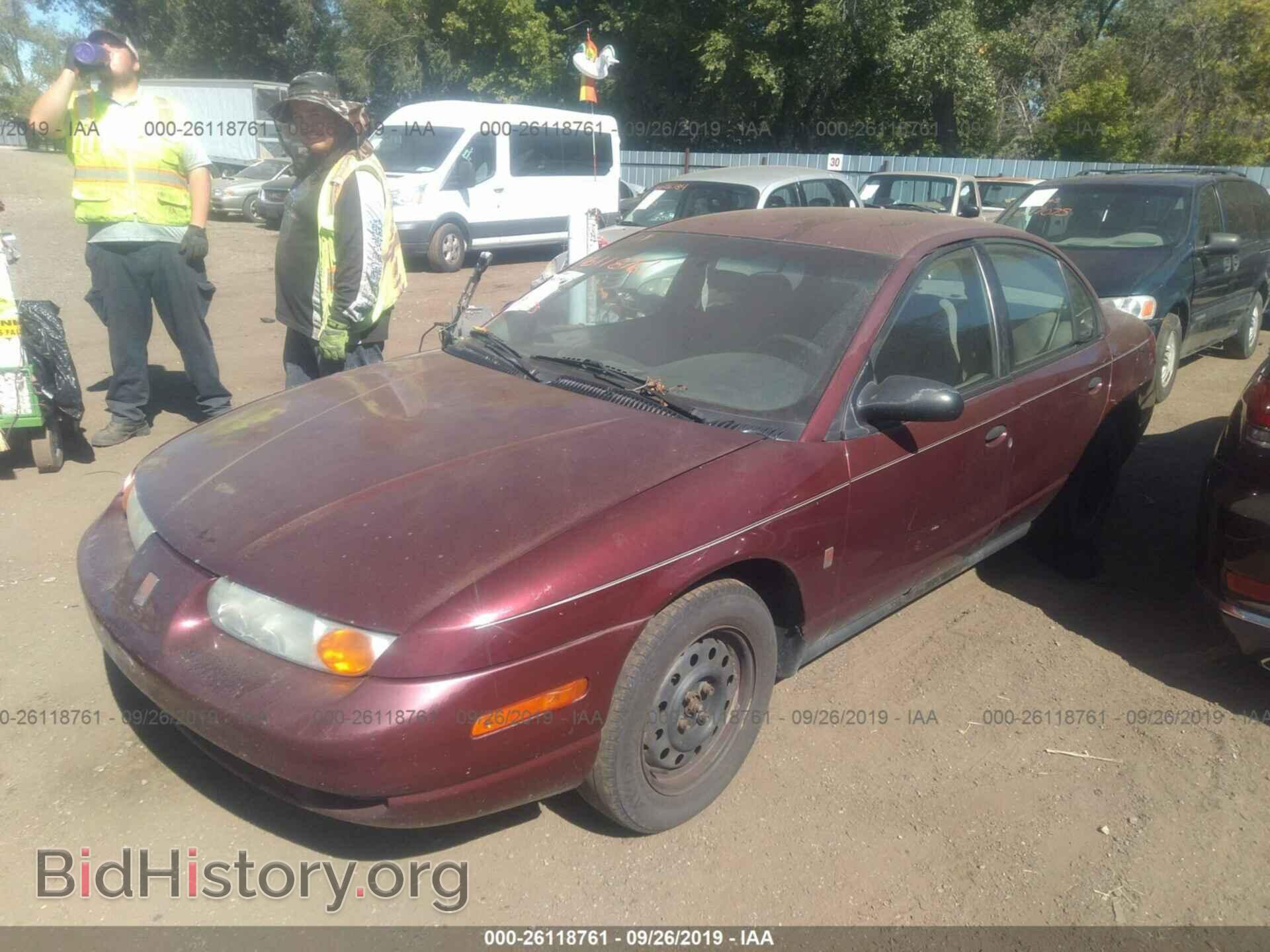 2002 SATURN SL1 - VIN: 1G8ZH52822Z180042 - Фото 2