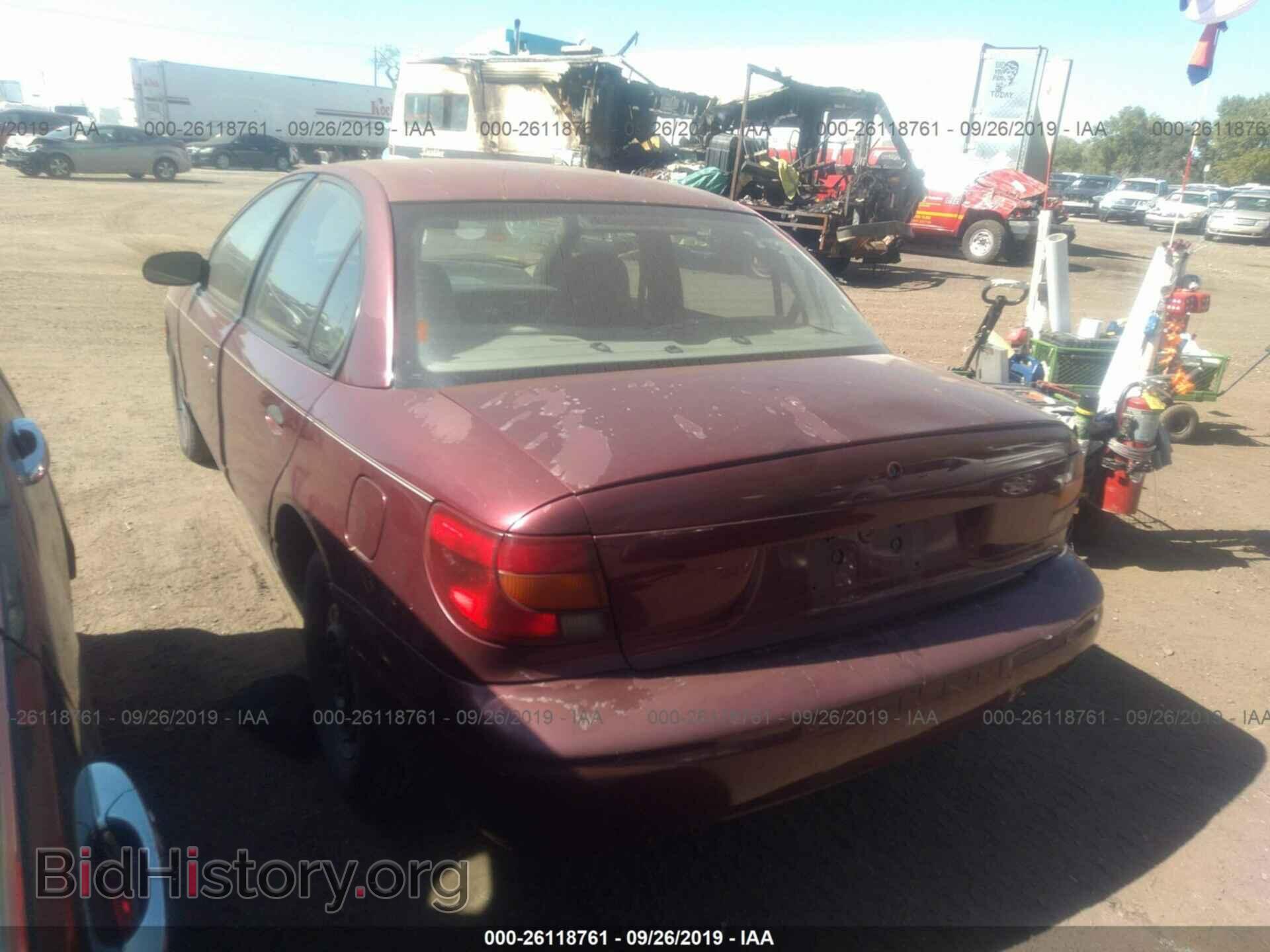 2002 SATURN SL1 - VIN: 1G8ZH52822Z180042 - Фото 3