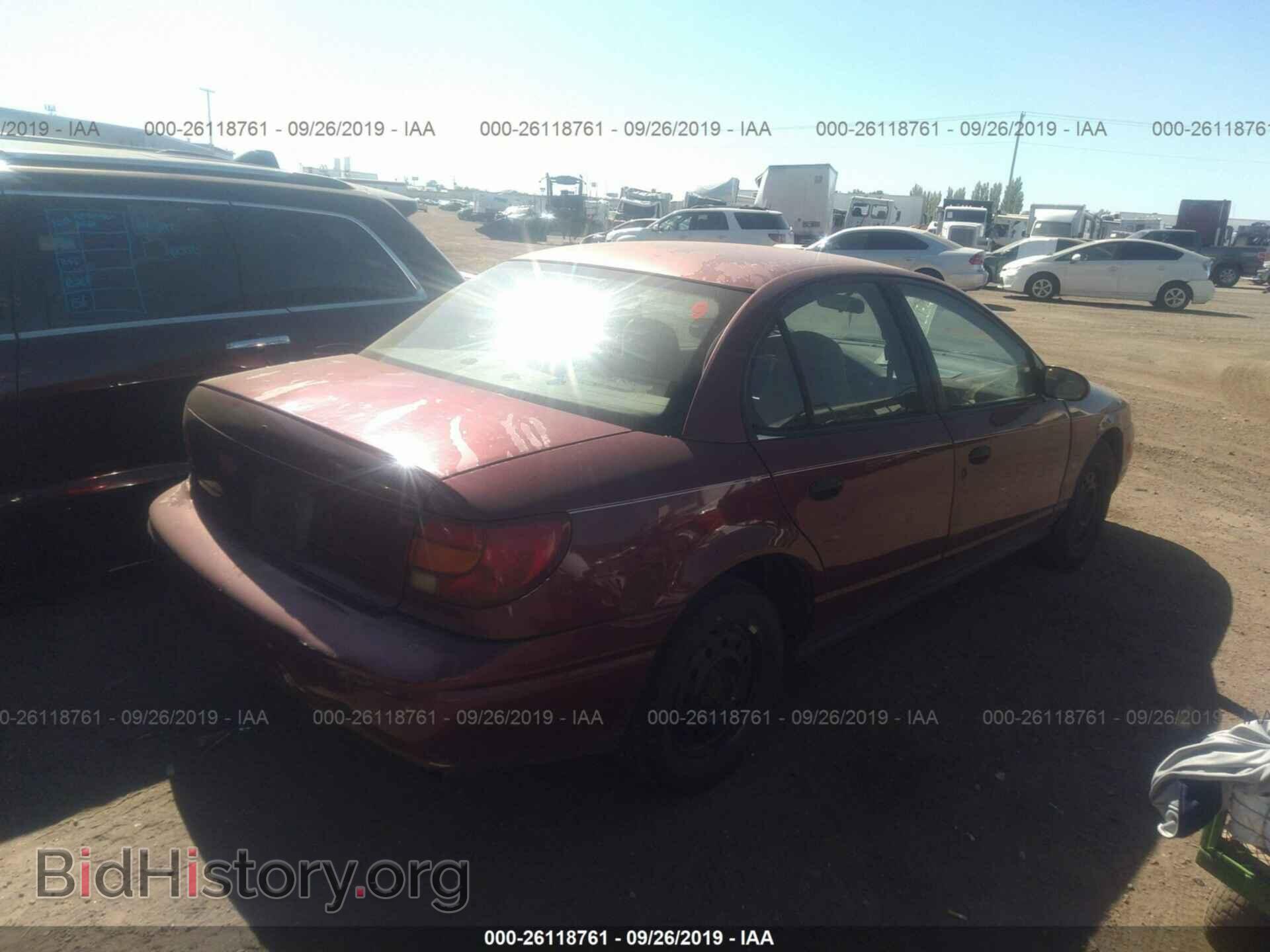 2002 SATURN SL1 - VIN: 1G8ZH52822Z180042 - Фото 4