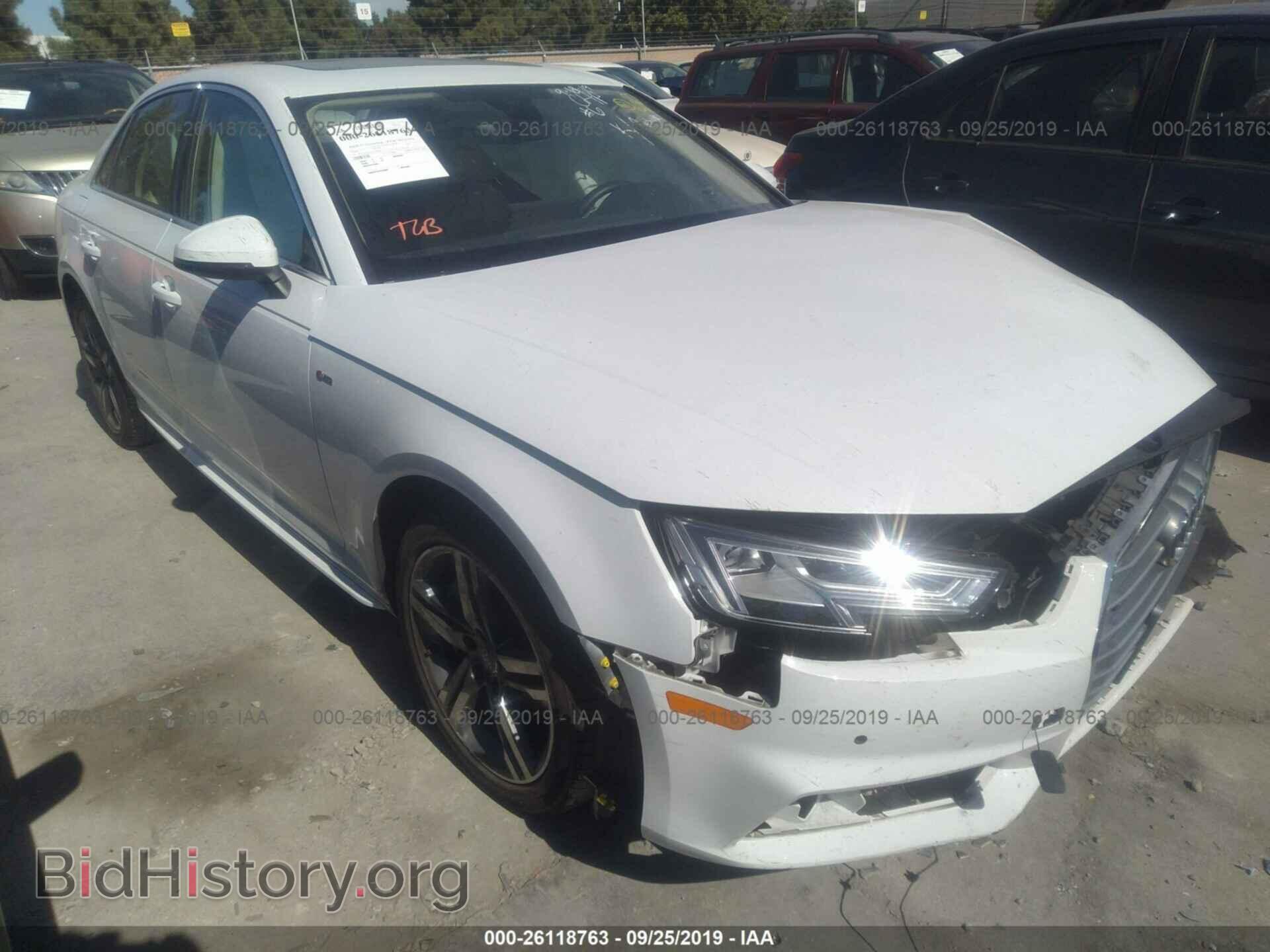 Photo WAUENAF41JA090078 - AUDI A4 2018