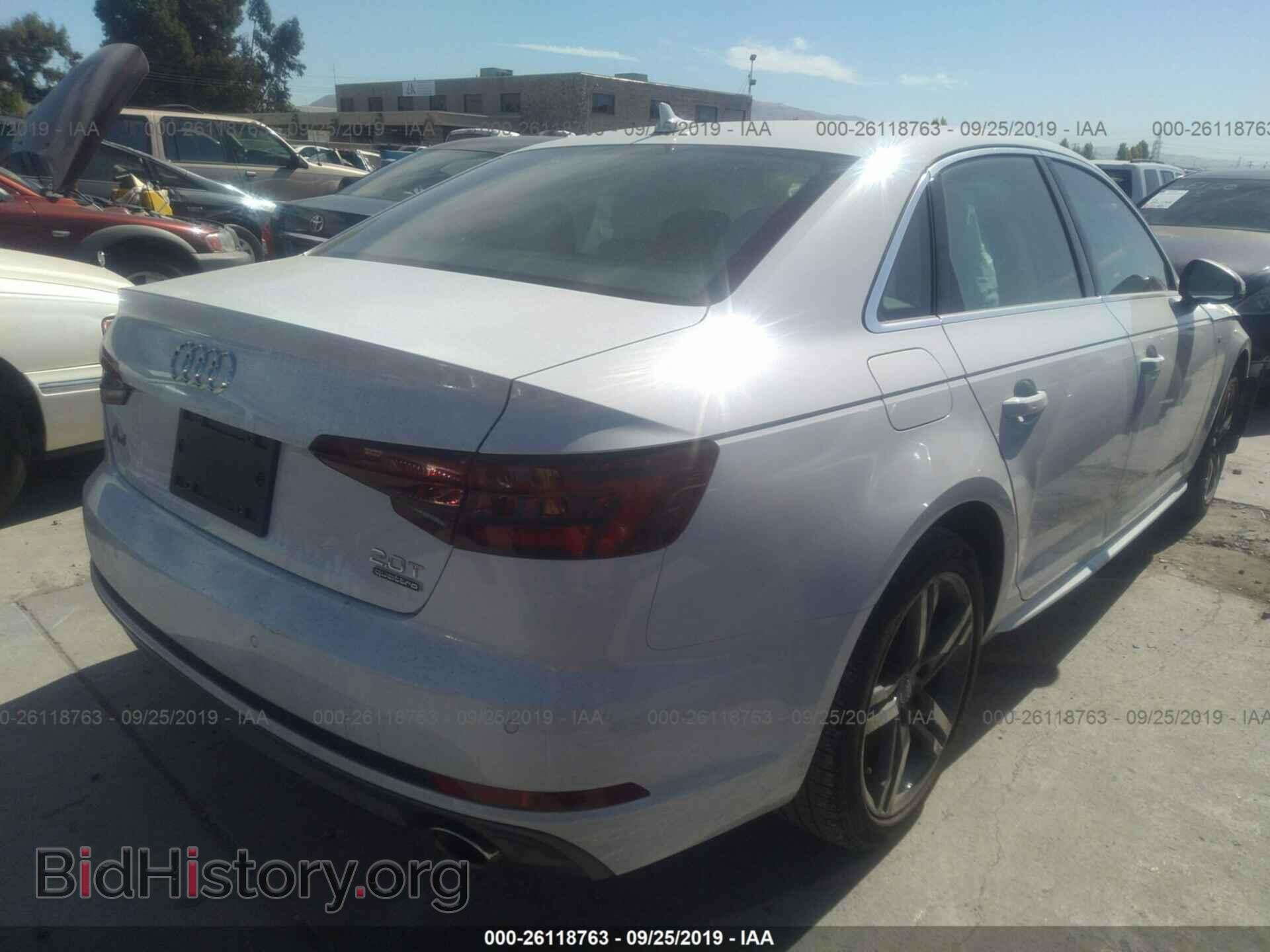 2018 AUDI A4 - VIN: WAUENAF41JA090078 - Photo 4