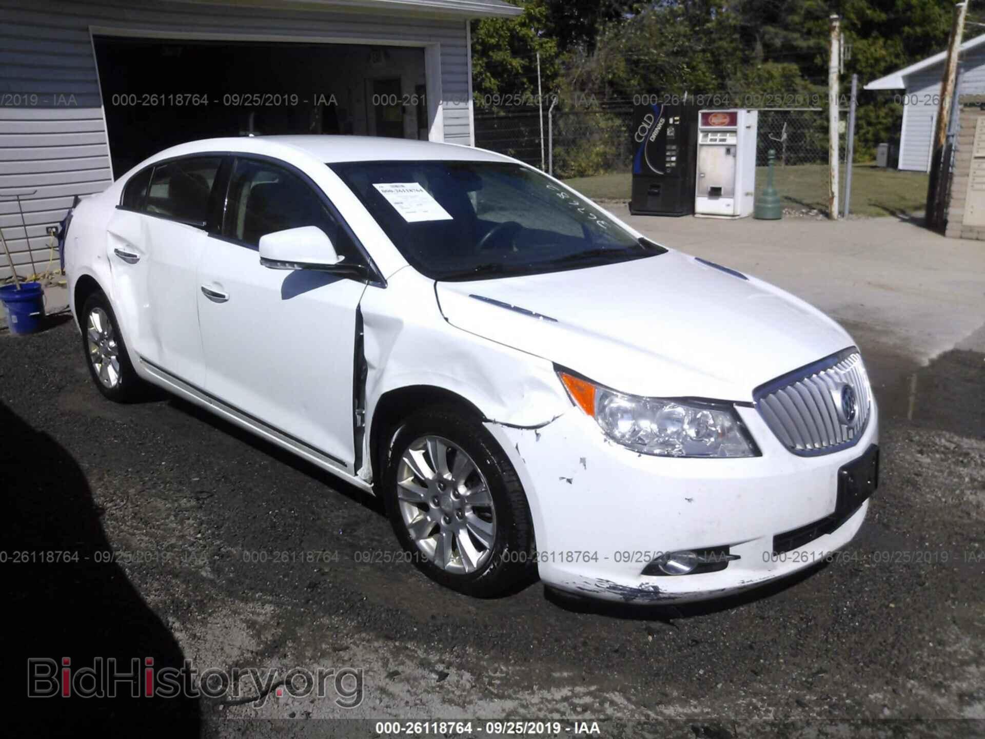 Photo 1G4GD5ER4CF367682 - BUICK LACROSSE 2012