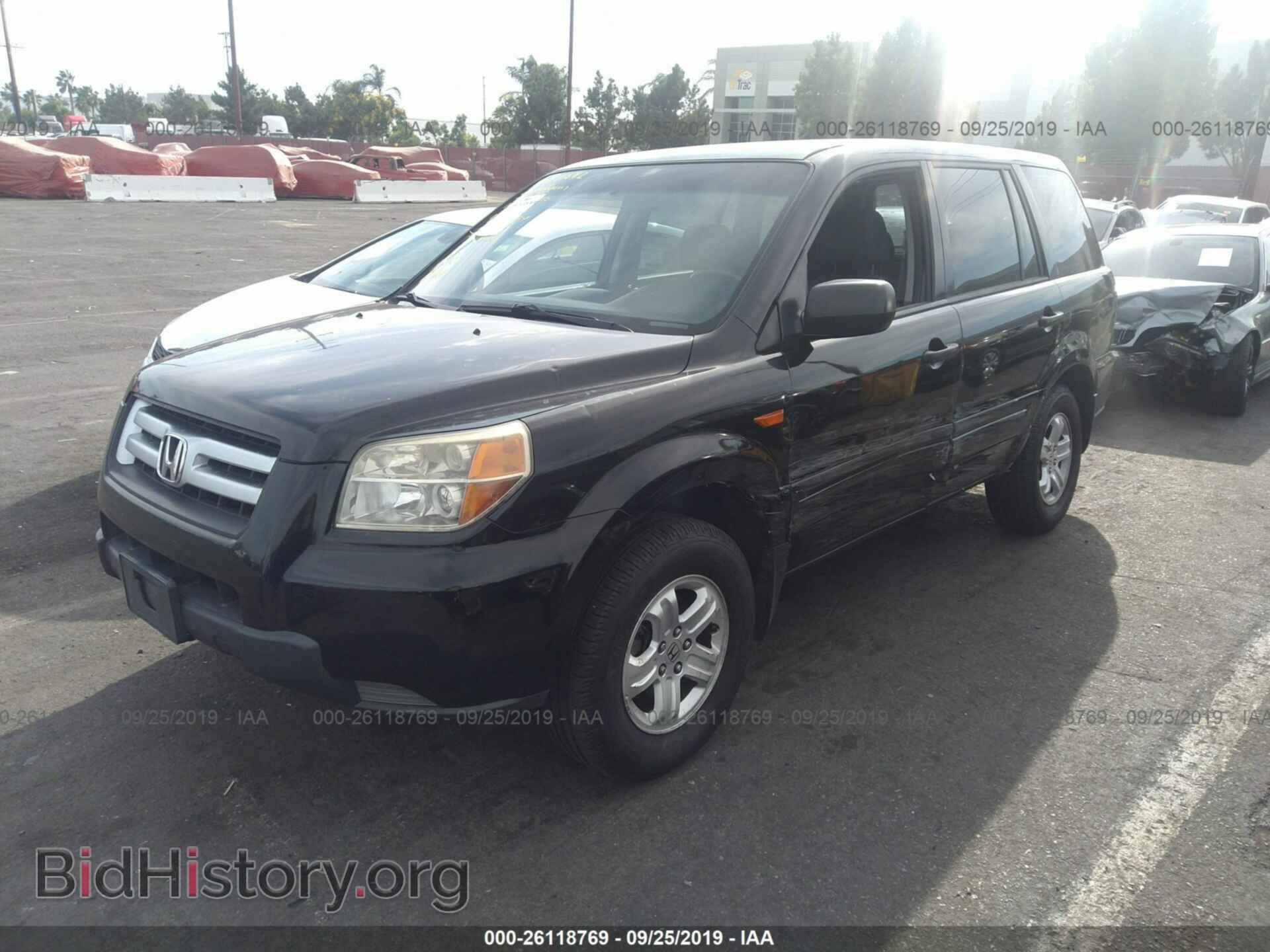 2007 HONDA PILOT - VIN: 5FNYF28117B007884 - Фото 2