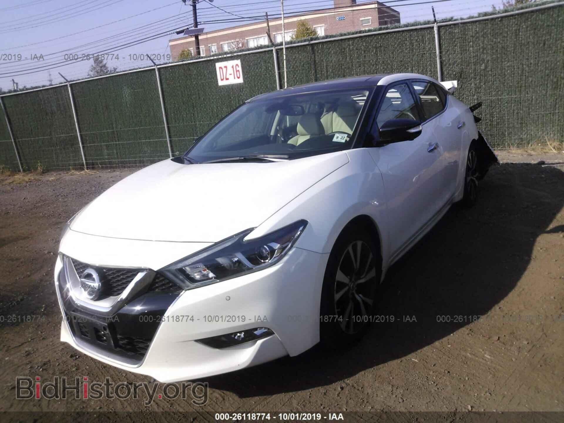 2017 NISSAN MAXIMA - VIN: 1N4AA6AP8HC451211 - Фото 2