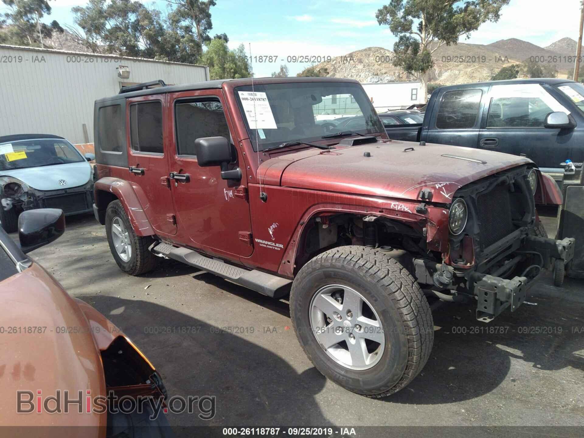 Photo 1J4GA39157L147054 - JEEP WRANGLER 2007