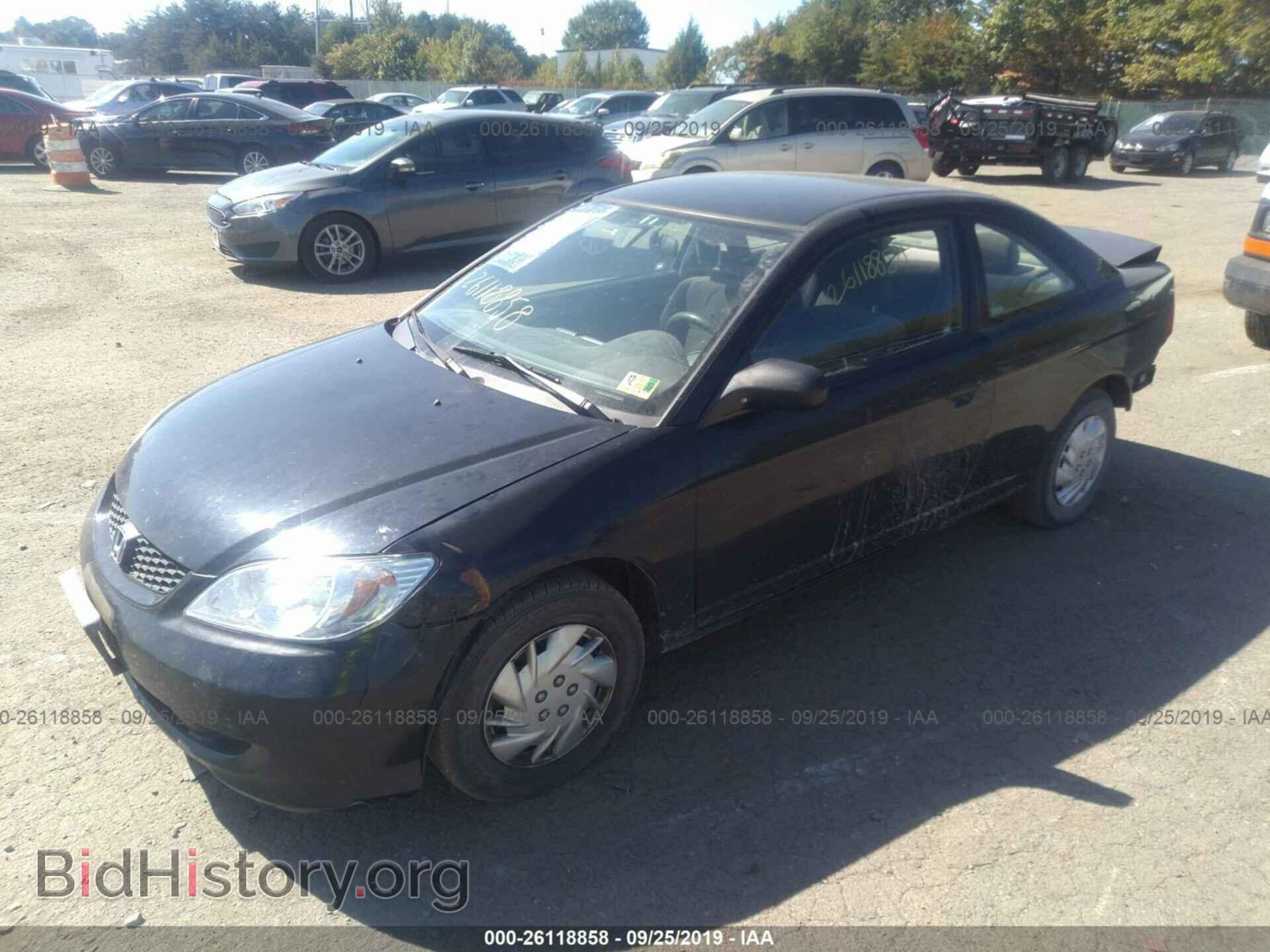 2005 HONDA CIVIC - VIN: 1HGEM22185L007202 - Фото 2